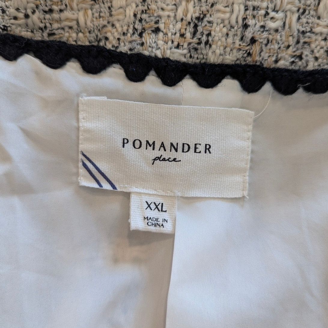 Other NWOT Pomander Place White Tweed Josephine Dress XXL Size XXL / US 16-18 / IT 52-54 - 8 Thumbnail