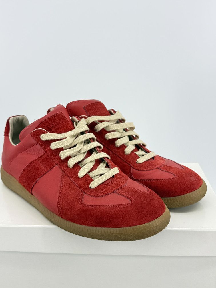 Maison Margiela GAT Low Red Size US 12 / EU 45 - 2 Thumbnail