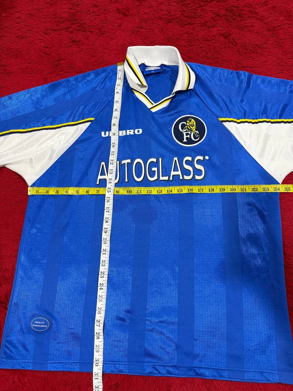 Umbro Vintage Umbro Chelsea FC 1997/98 Home Jersey – Size Size US XXL / EU 58 / 5 - 3 Thumbnail