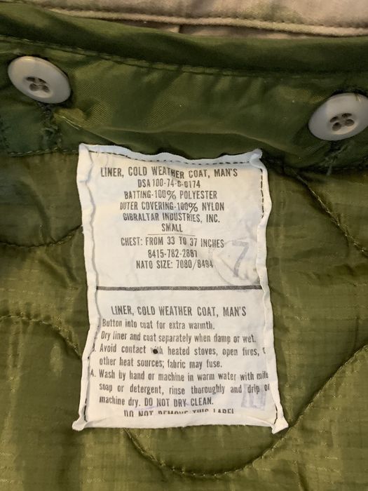 Vintage DCU Army Issue winter jacket | Grailed