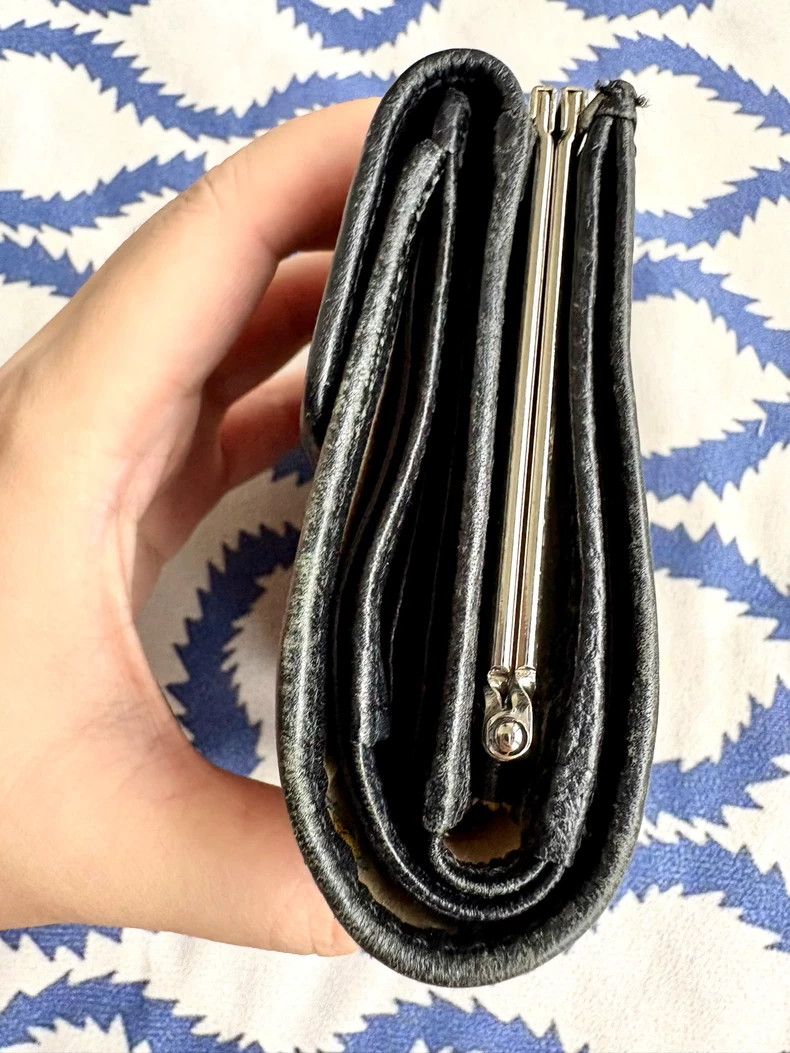 Vivienne Westwood Vivienne Westwood Black leopard print gold buckle wallet c Size ONE SIZE - 3 Thumbnail