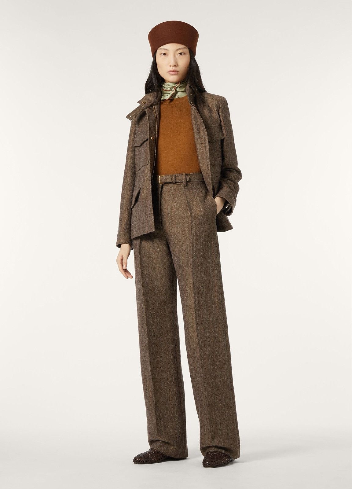 Loro Piana o1srvl11e0526 FAP3736 Edward Pant in Brown Size 26" / US 2 / IT 38 - 7 Thumbnail