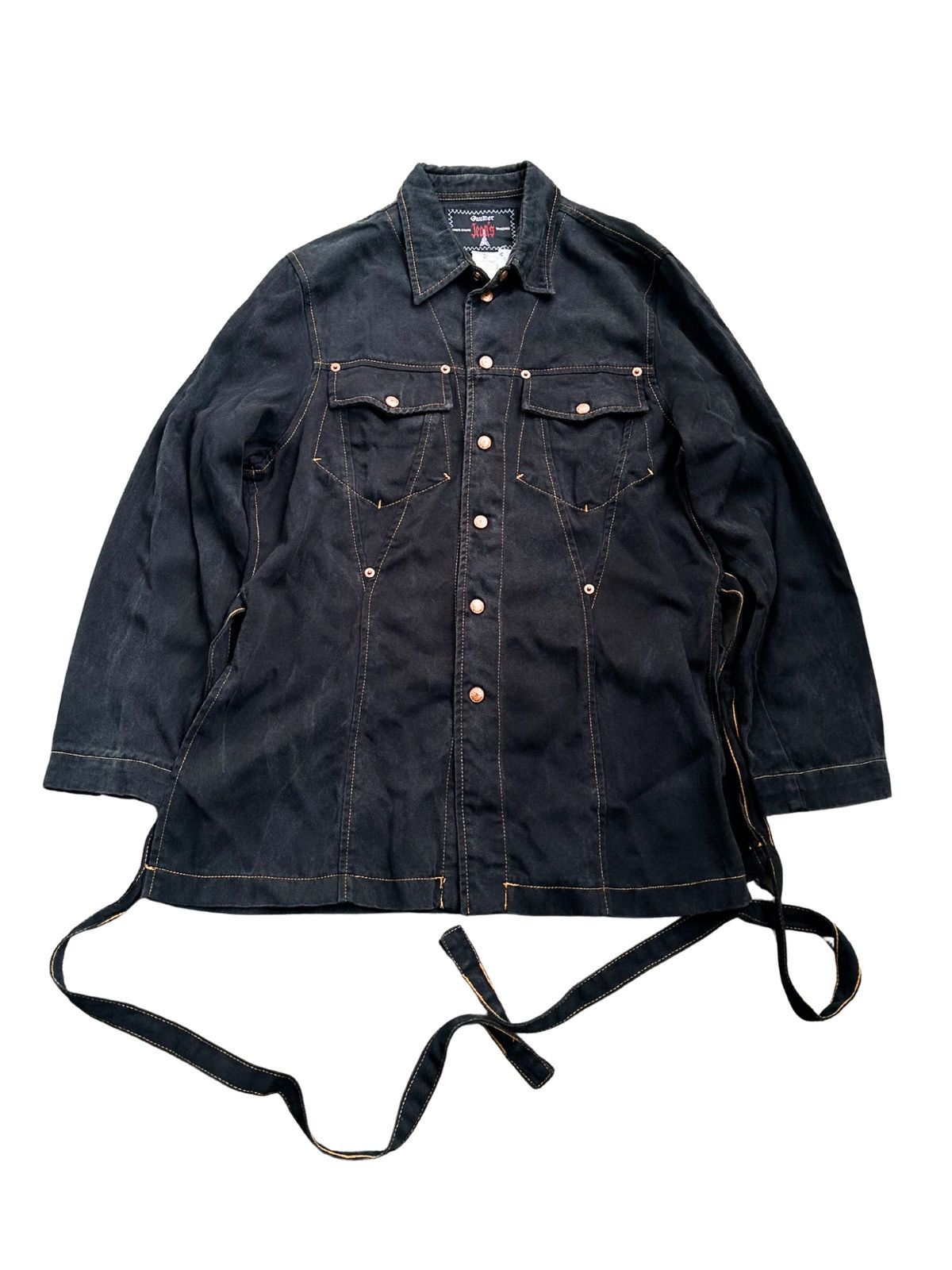 Jean Paul Gaultier 90s Gaultier Jeans by Jean Paul Gaultier Denim Jacket Size US XS / EU 42 / 0 - 1 Thumbnail