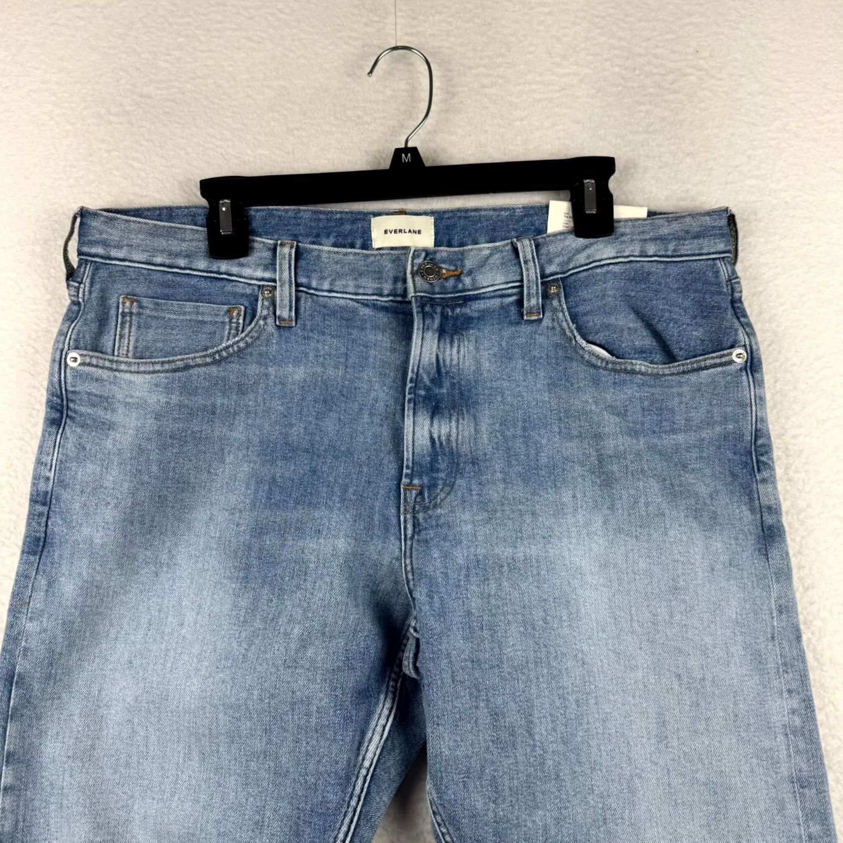 Everlane Everlane Jeans Slim 35x30 Denim Blue 5-Pocket Straight Men's Regular Mint No N/A Size US 35 - 4 Thumbnail