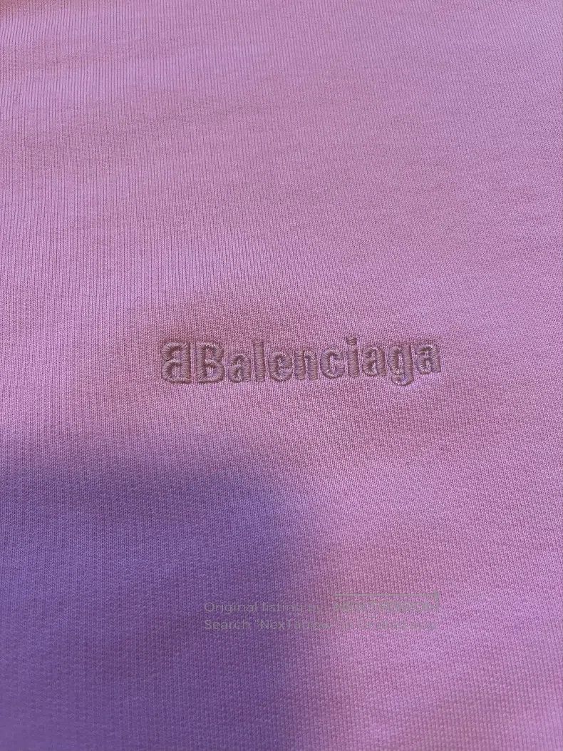 Balenciaga Balenciaga Pink Sweatshirt Size US M / EU 48-50 / 2 - 2 Thumbnail