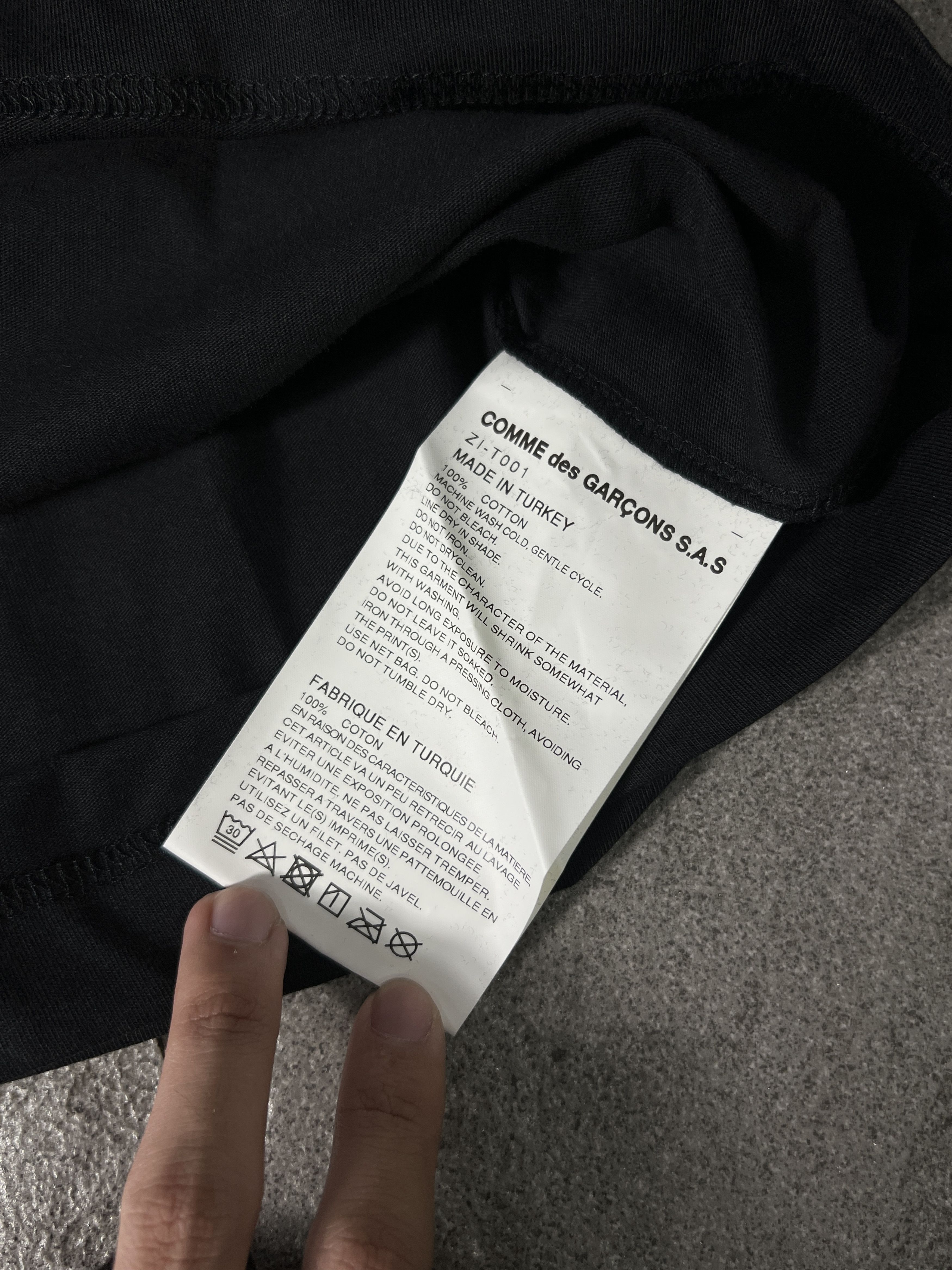 Chrome Hearts × Comme des Garcons × Dover Street Market Chrome Hearts x CDG x DSM Tee Black Logo XXL New Size US XXL / EU 58 / 5 - 5 Thumbnail