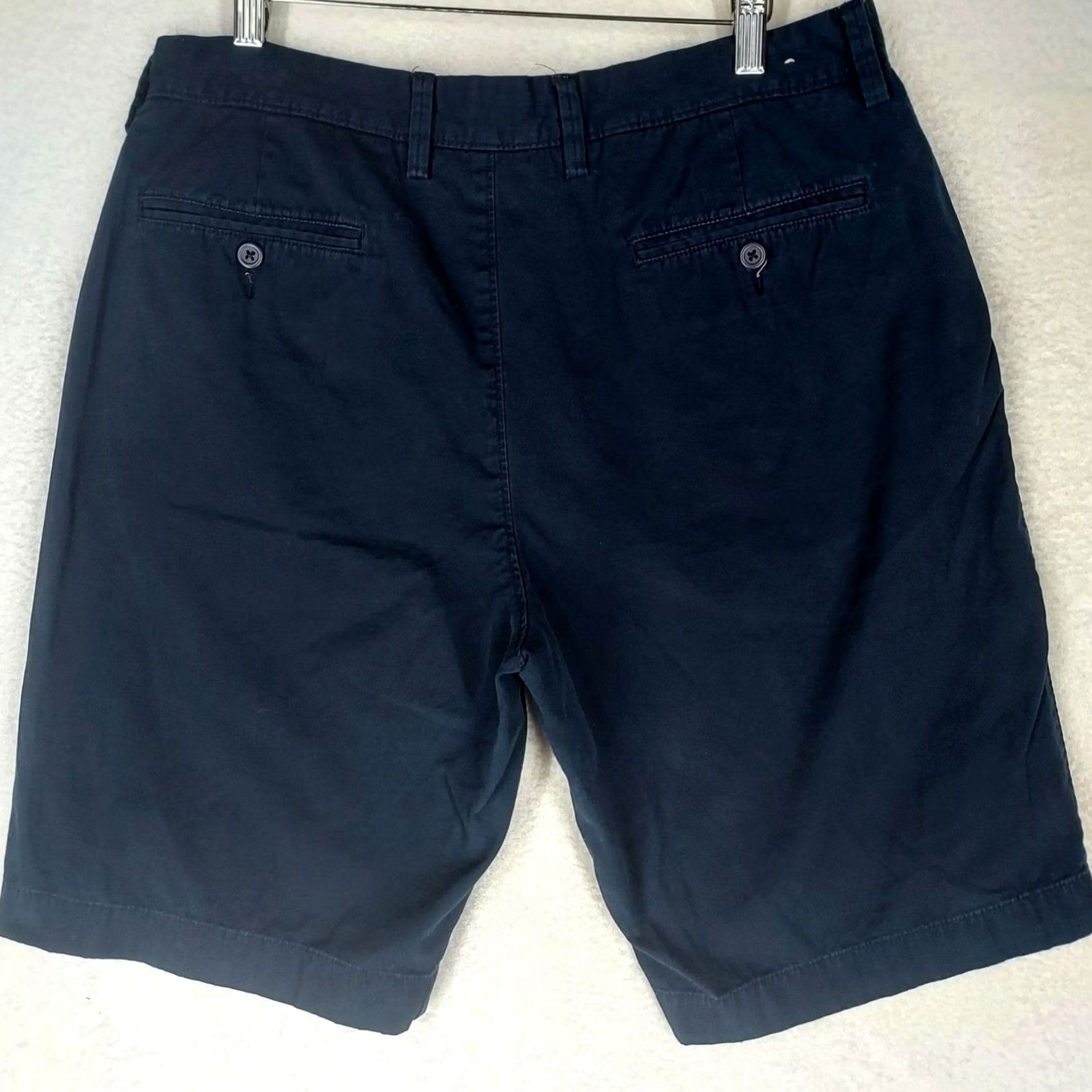 J.Crew J.Crew Navy Men Chino Shorts Regular Size 34 Cotton Beach Outdoor Sports Workwear Casual Travel Navy Mens Size US 34 / EU 50 - 4 Thumbnail