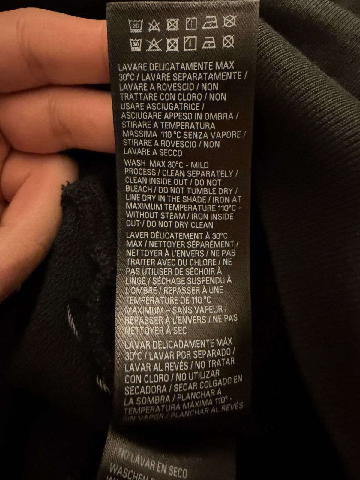 Balenciaga Plain Logo Hoodie