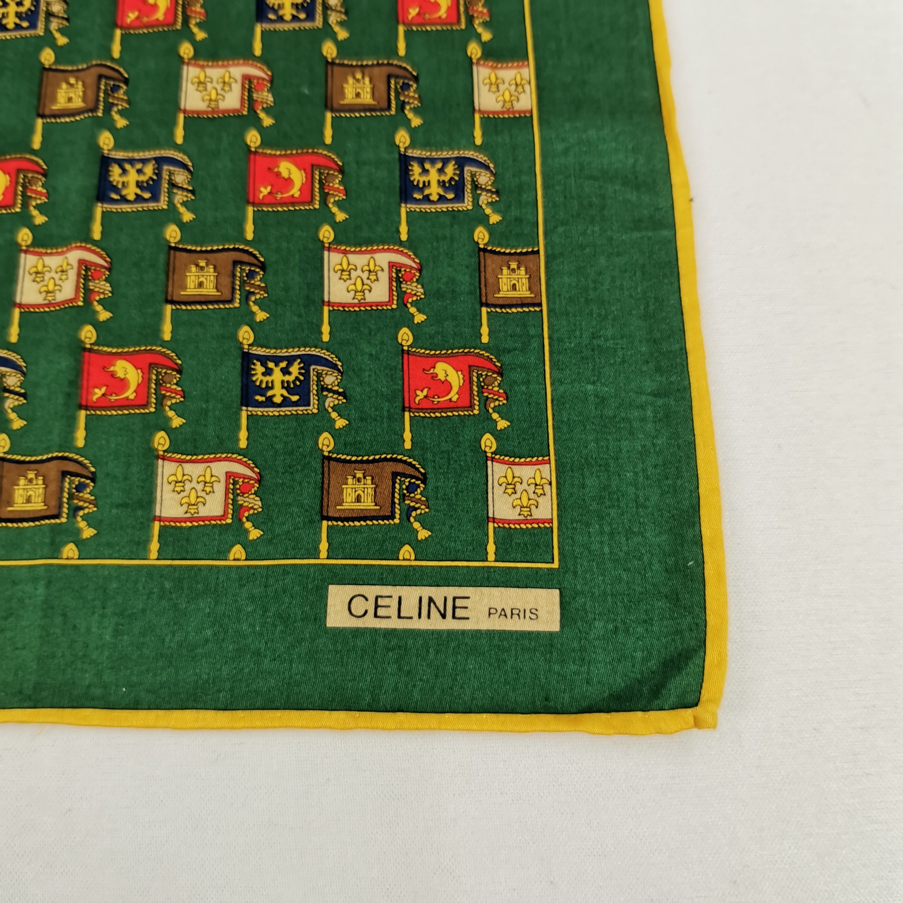 Celine Vintage Celine Handkerchief Neckerchief Bandana Size ONE SIZE - 2 Thumbnail