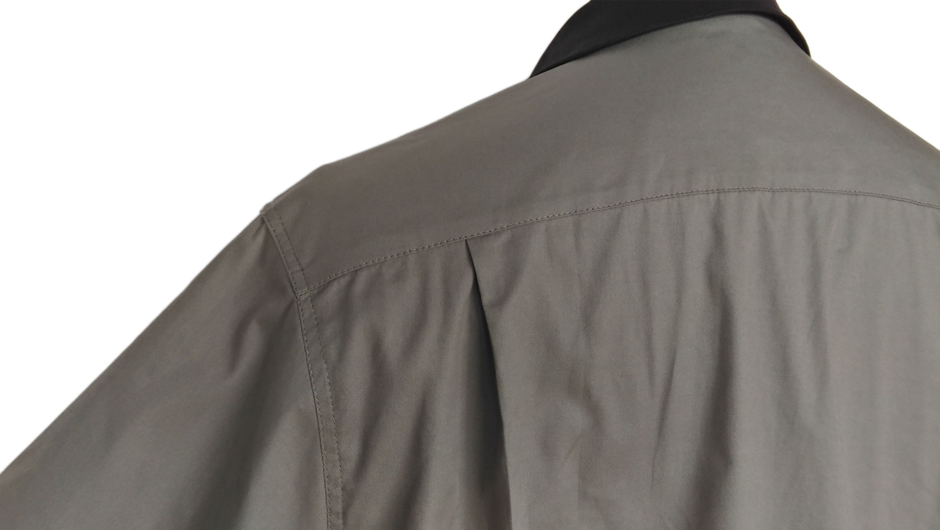 Other Men Shirts Casual Style Cotton Bowling Shirt Gray Size US XXL / EU 58 / 5 - 4 Thumbnail