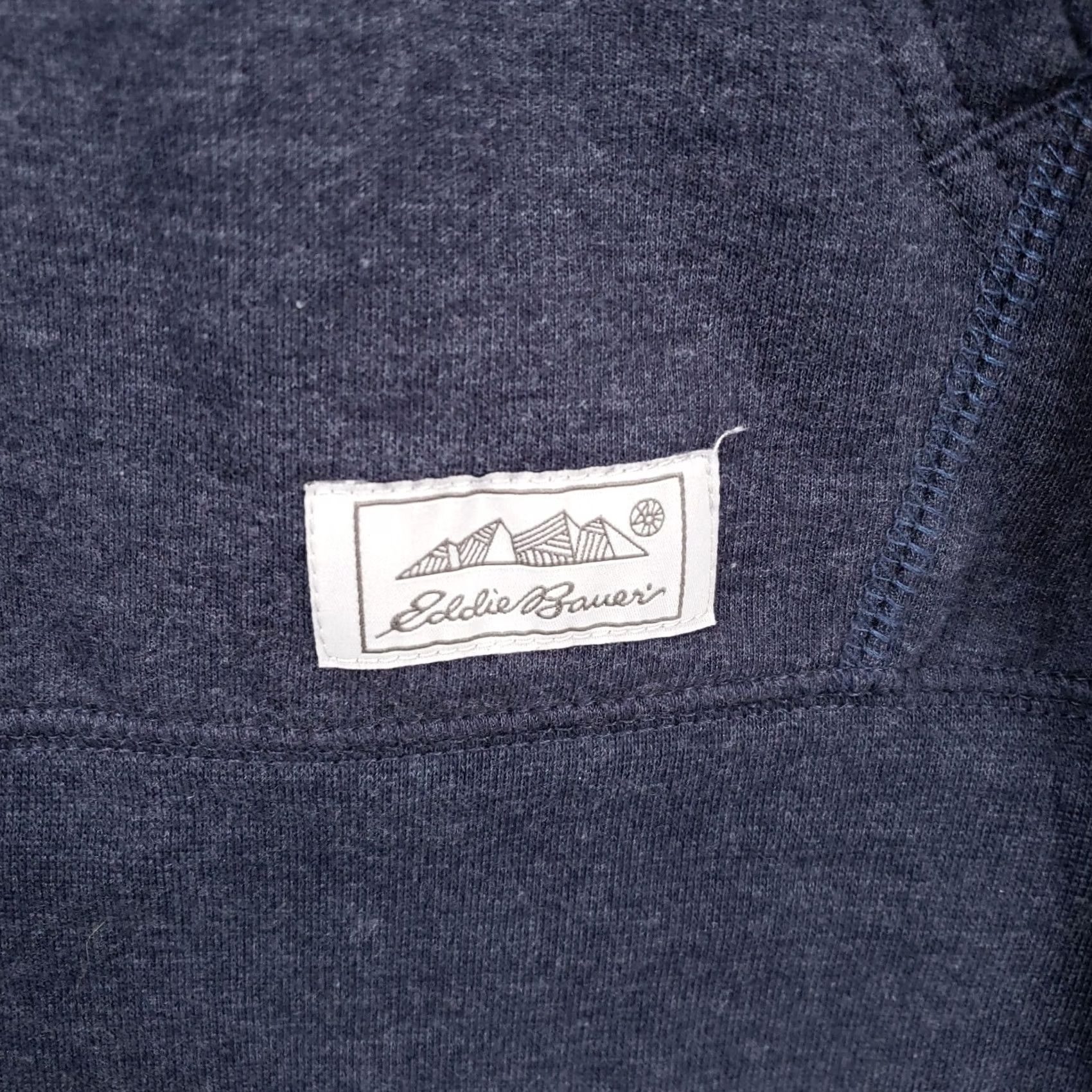 Eddie Bauer Eddie Bauer Hoodie Mens M Medium Gray Drawstring Pullover Fleece Sweatshirt Size US M / EU 48-50 / 2 - 4 Thumbnail