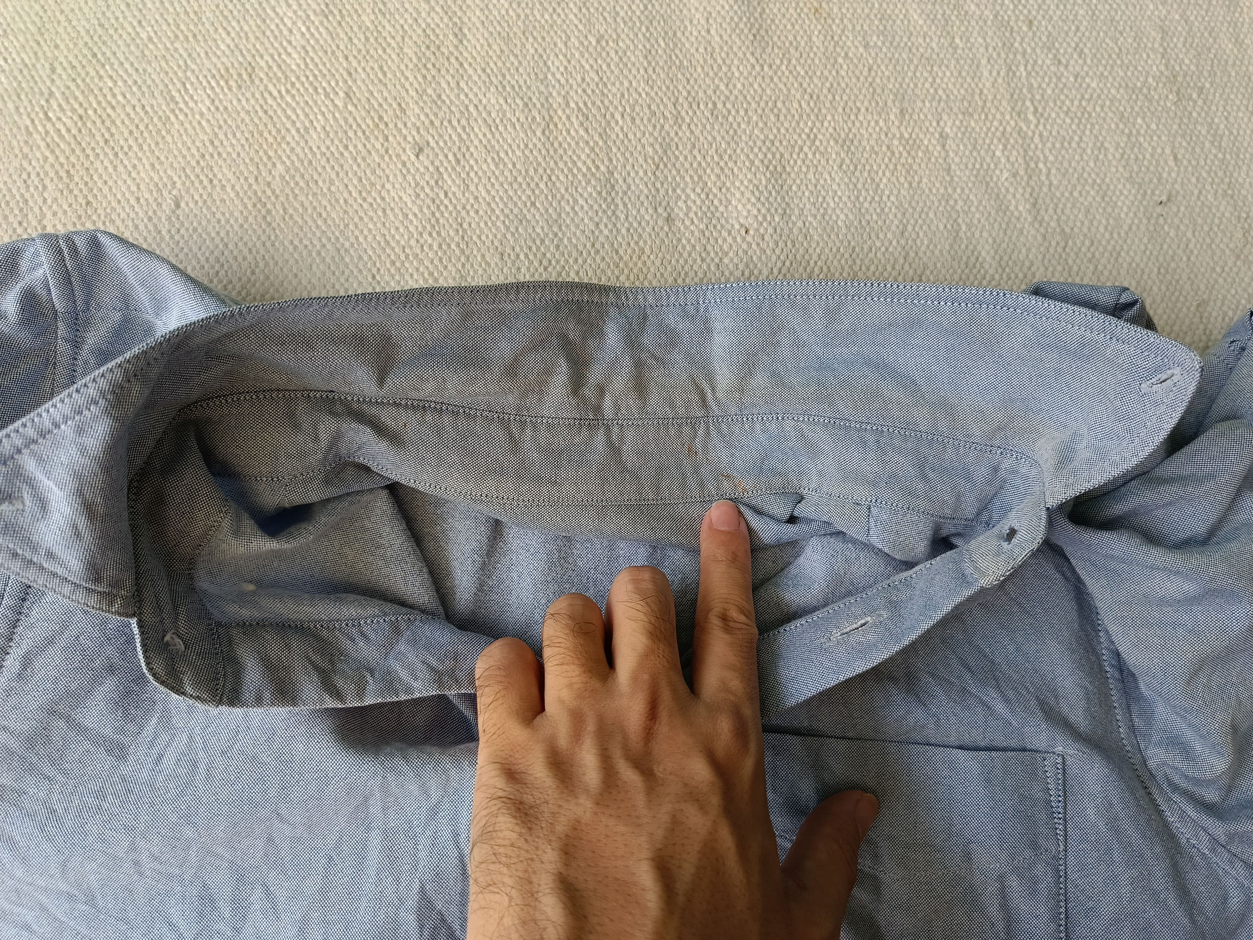 A.P.C. APC A.P.C. Rue Madame Paris blue oxford shirt XS Size US XS / EU 42 / 0 - 12 Thumbnail