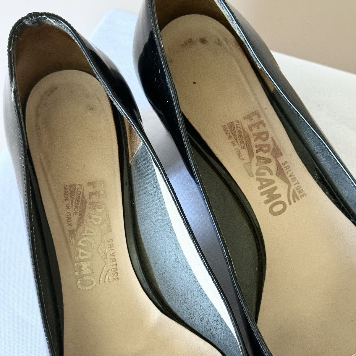 Salvatore Ferragamo RARE Salvatore Ferragamo Belt Heels Shoes Jil Sander Vibe Size US 9.5 / IT 39.5 - 4 Thumbnail