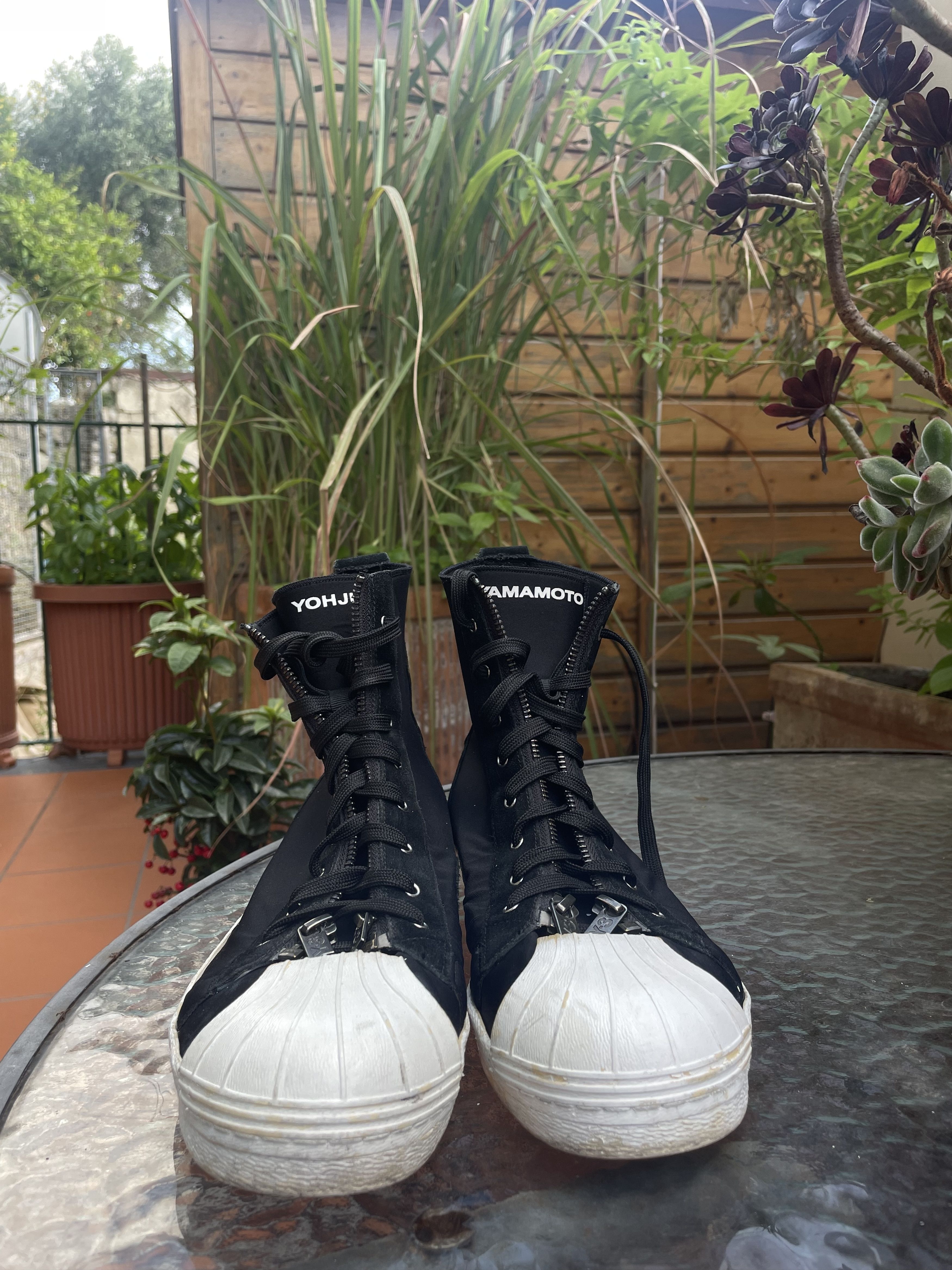 Adidas Yohji Yamamoto Y3 Zipper Star Mid