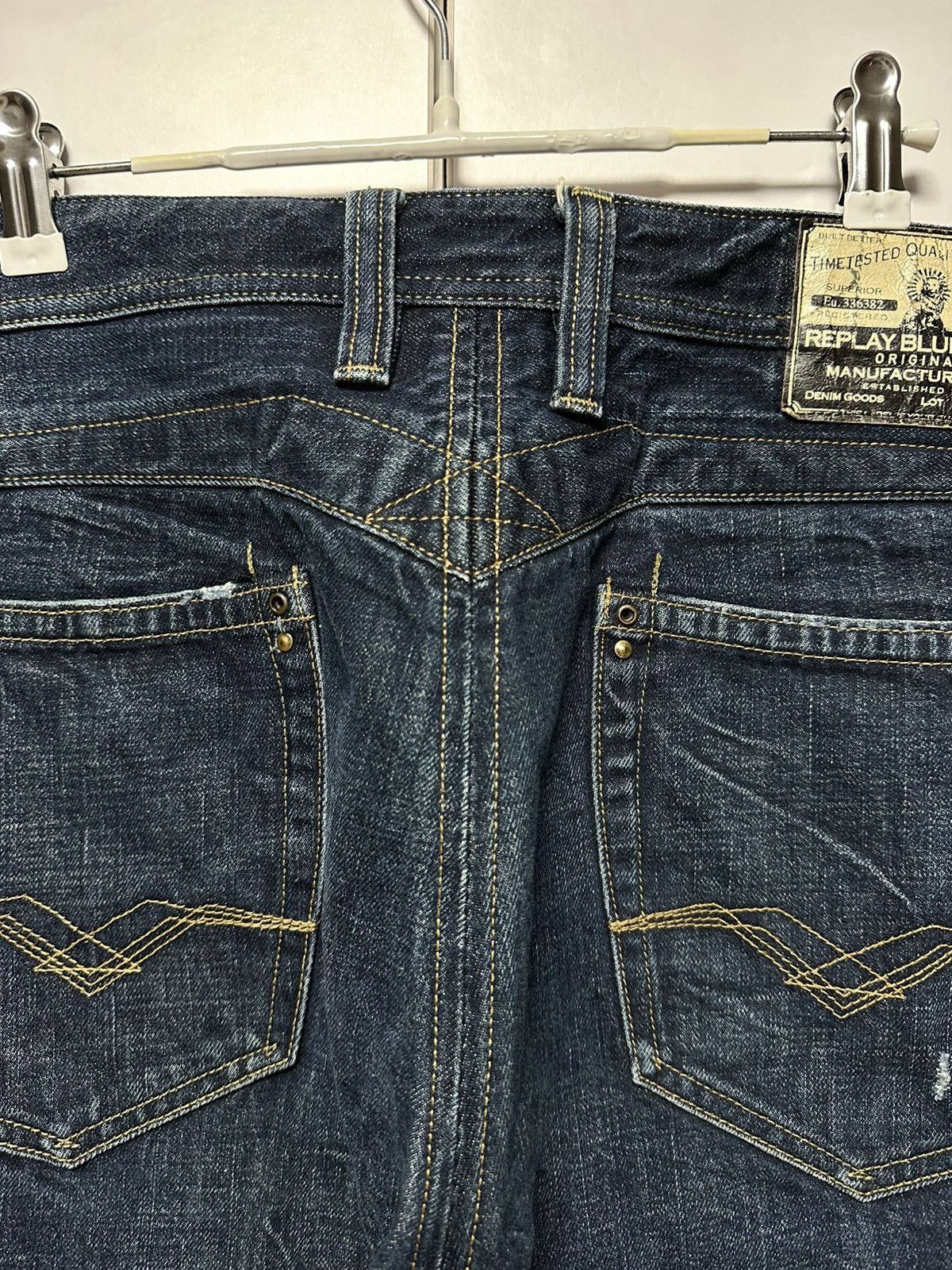 Replay Replay Fashion Box Japan Salvage Vintage True Denim Size US 32 / EU 48 - 5 Thumbnail