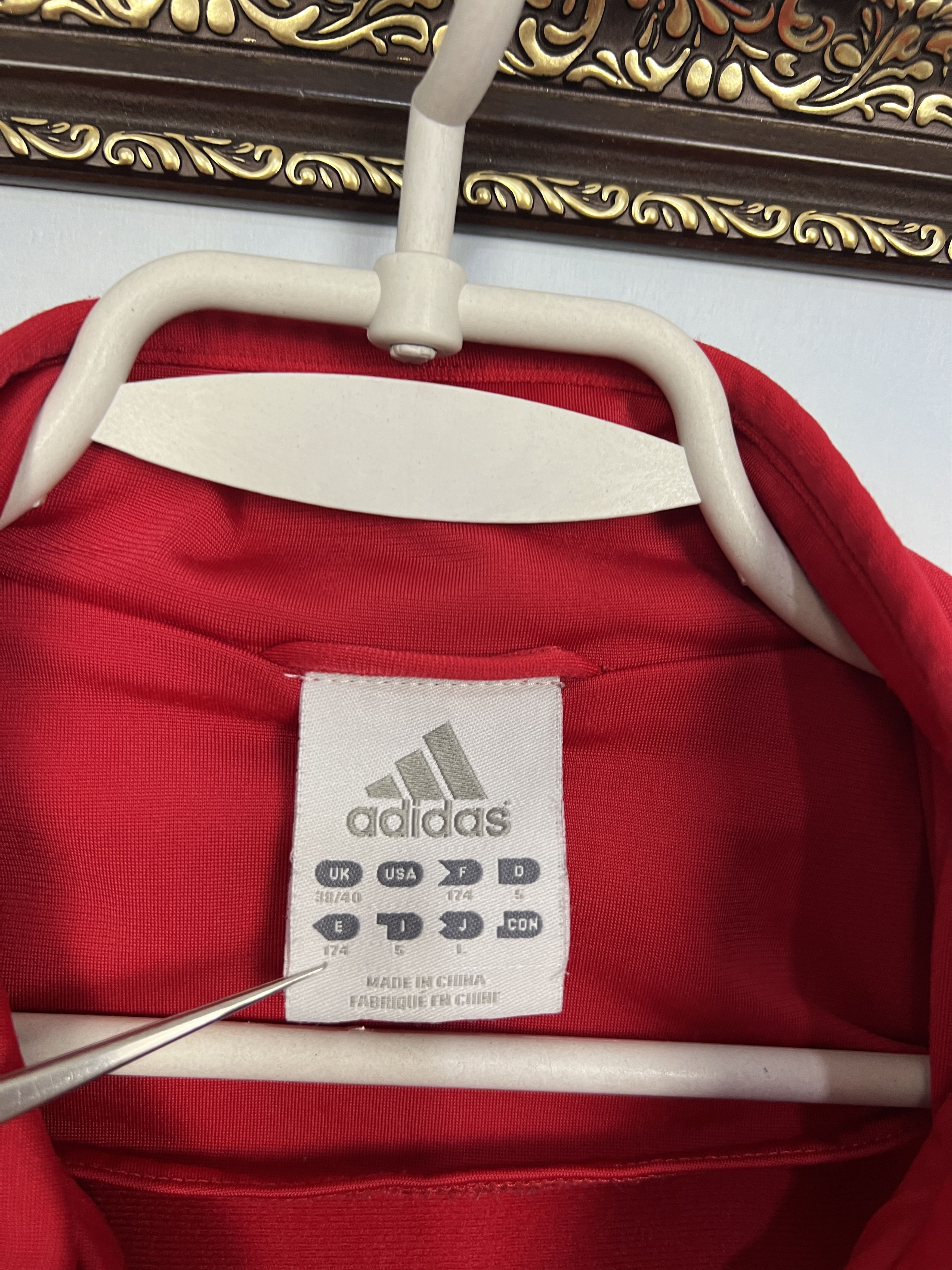 Adidas Vintage Ajax Amsterdam Football Jacket Soccer Track Top Zip Size US M / EU 48-50 / 2 - 8 Thumbnail