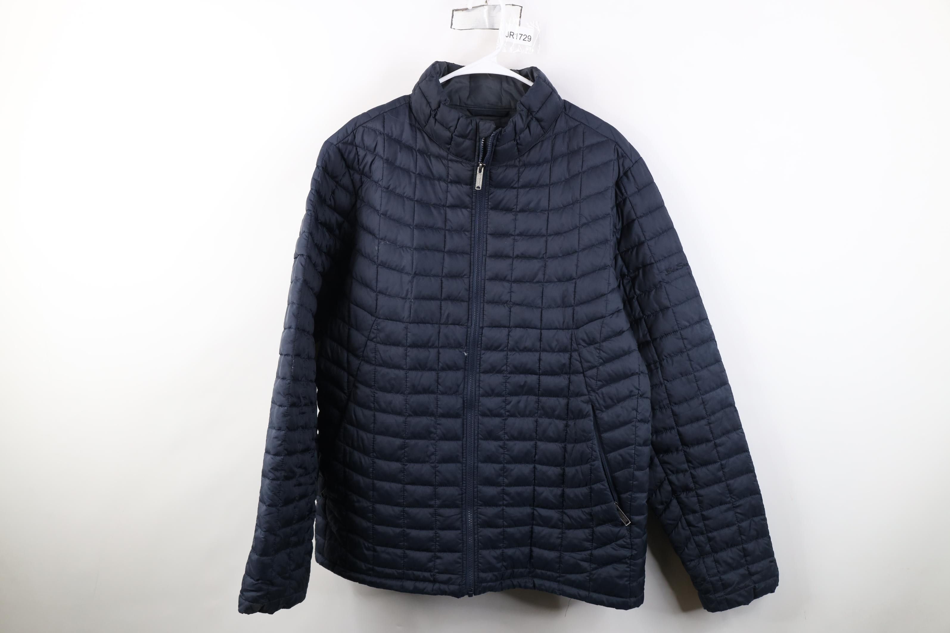 Ben Sherman Ben Sherman Quilted Full Zip Puffer Jacket Navy Blue Size US XL / EU 56 / 4 - 1 Thumbnail