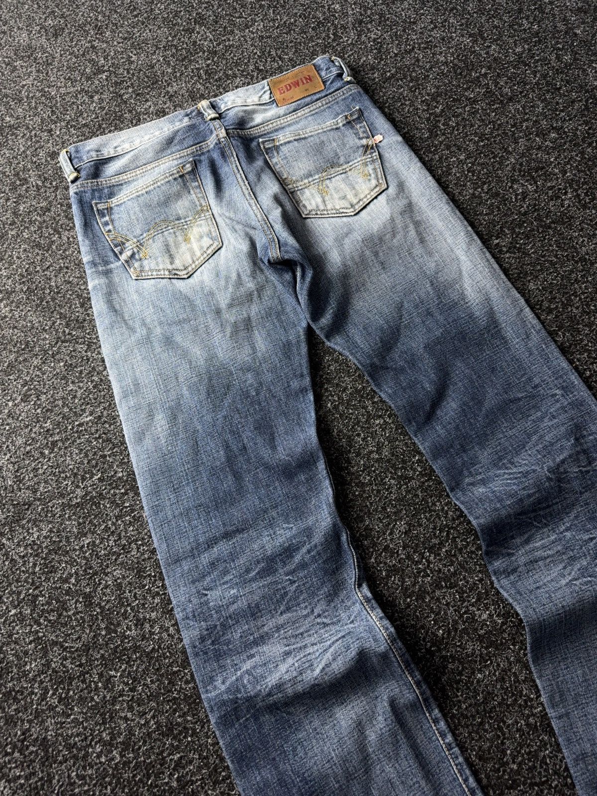 Edwin Vintage 90s Edwin ED-71 Japanese Selvedge Retro Denim Jeans Size US 31 - 15 Thumbnail