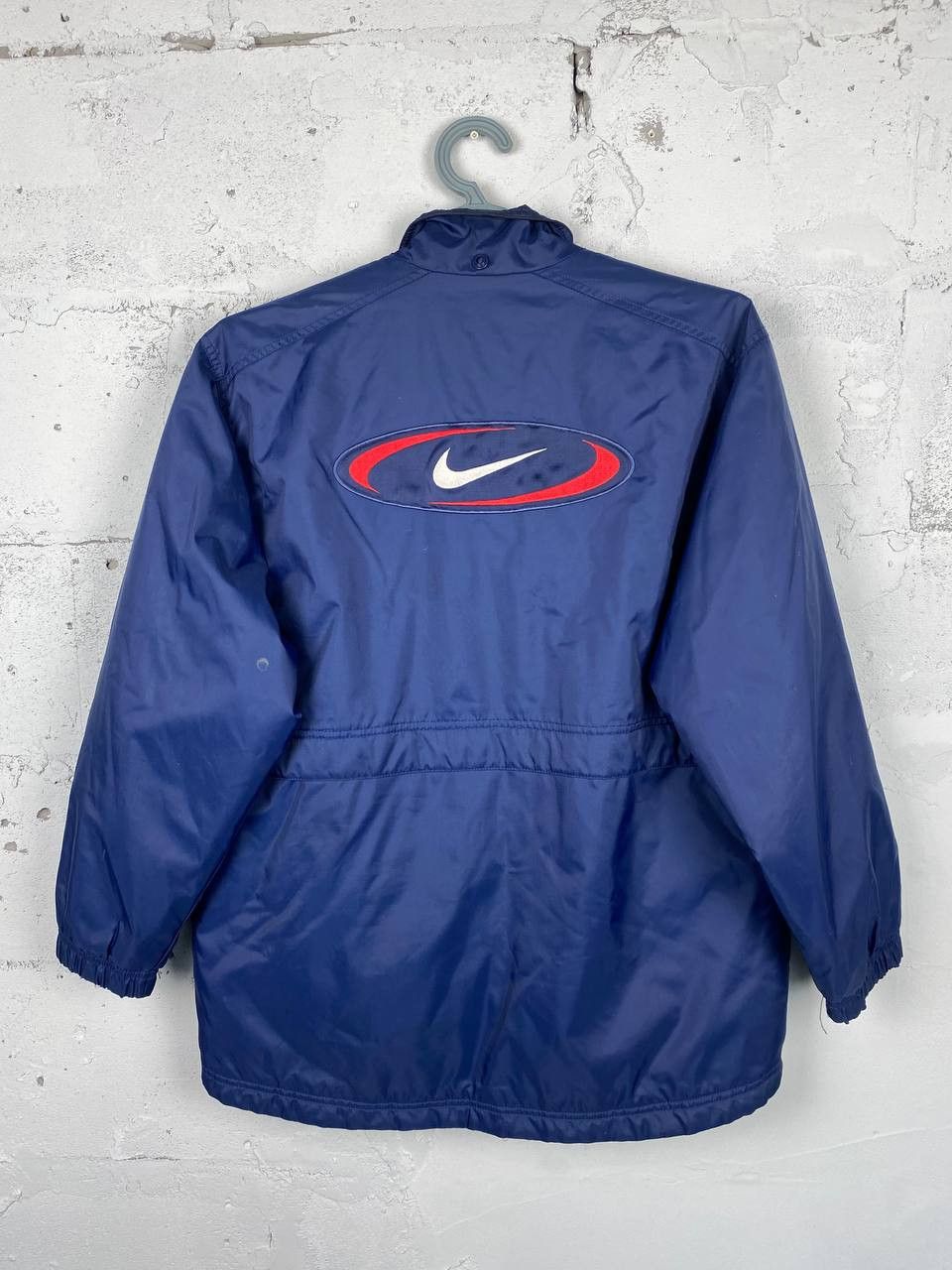 Nike × Vintage Vintage Nike Jacket Big Swoosh Embroidered Logo Size US M / EU 48-50 / 2 - 10 Thumbnail