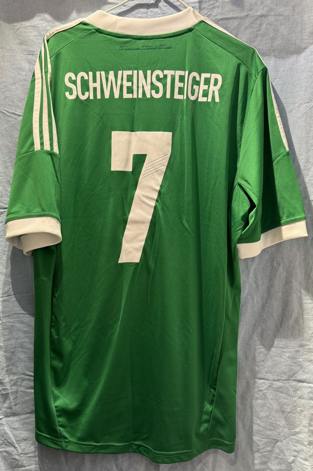 Adidas Germany 12/13 away shirt #7 Schweinsteiger Size US XL / EU 56 / 4 - 2 Thumbnail