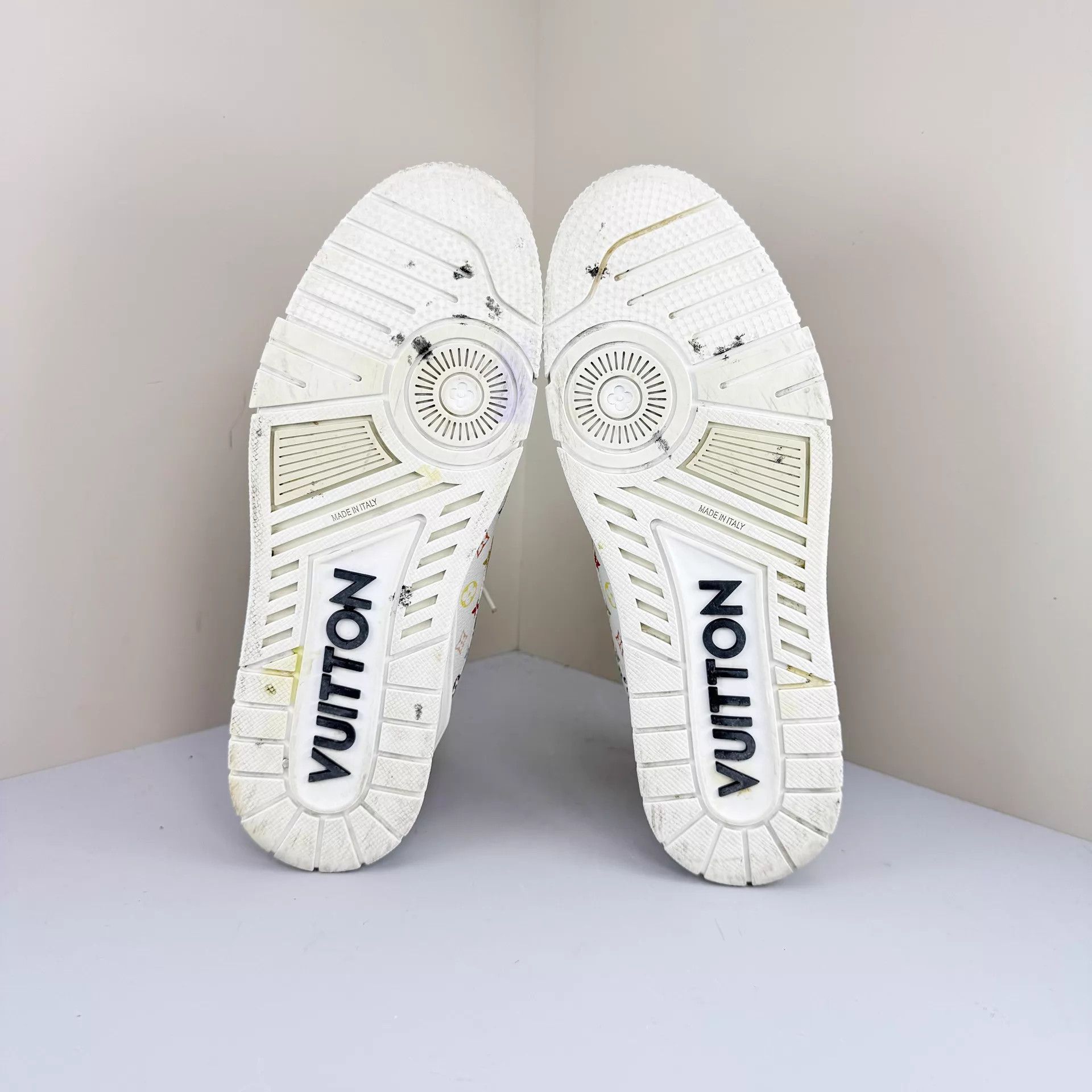 Louis Vuitton LV Takashi Murakami White Multicolor Trainer US7 98 New Size US 7 / IT 37 - 5 Thumbnail