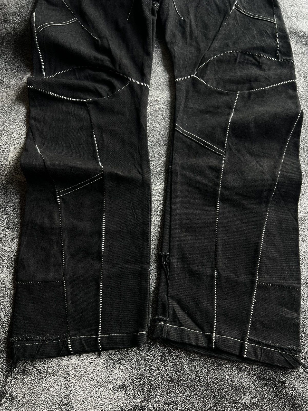 14th Addiction Chaunk Drklac SS17 Denim Pants Size US 33 - 5 Thumbnail