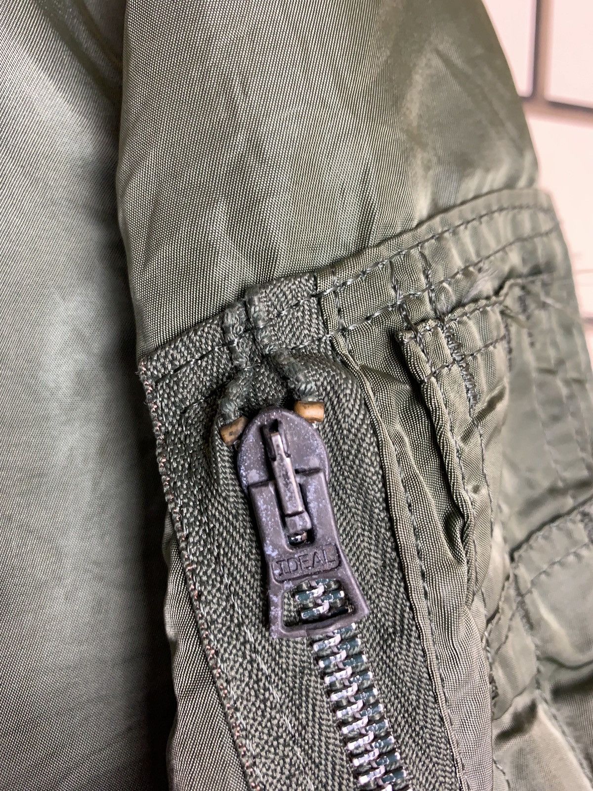 Alpha Industries × Vintage Vintage Military Alpha MA-1 Flyer Bomber Jacket Size US L / EU 52-54 / 3 - 8 Thumbnail