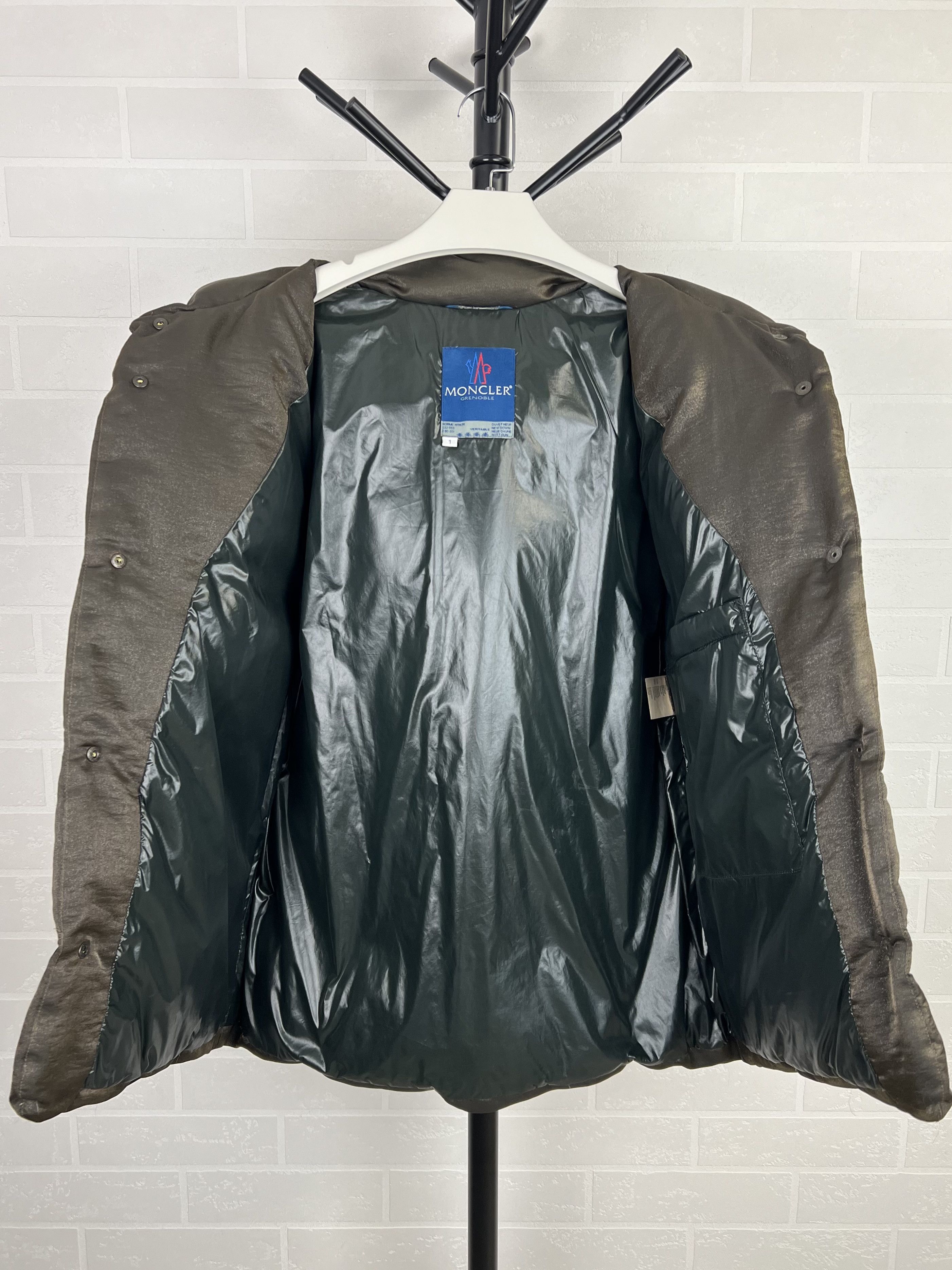 Moncler MONCLER GRENOBLE Down Jacket Oversized Puffer 80s Khaki Size S / US 4 / IT 40 - 5 Thumbnail