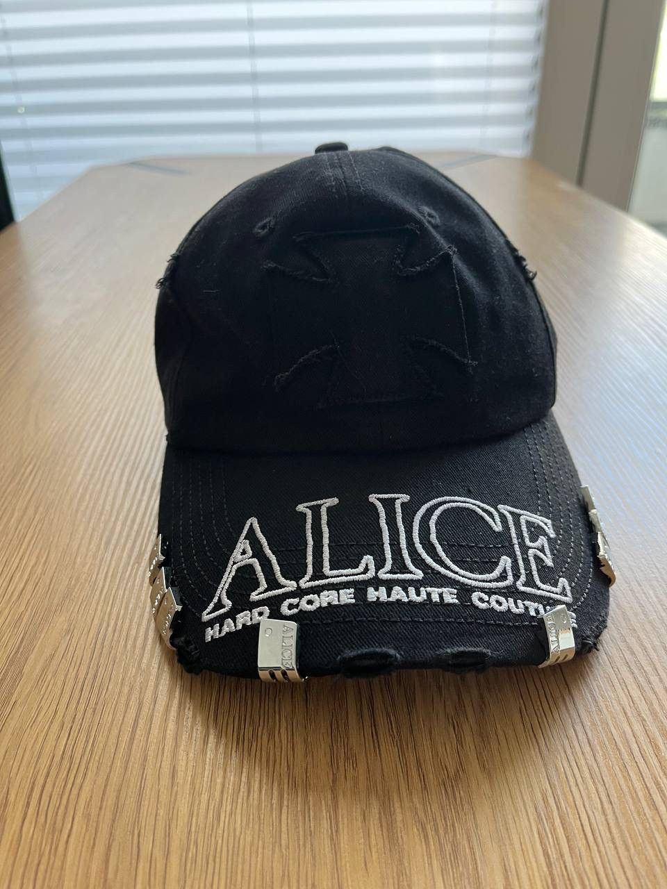 ALICE HOLLYWOOD CHOPPER LOGO CAP (BLACK)