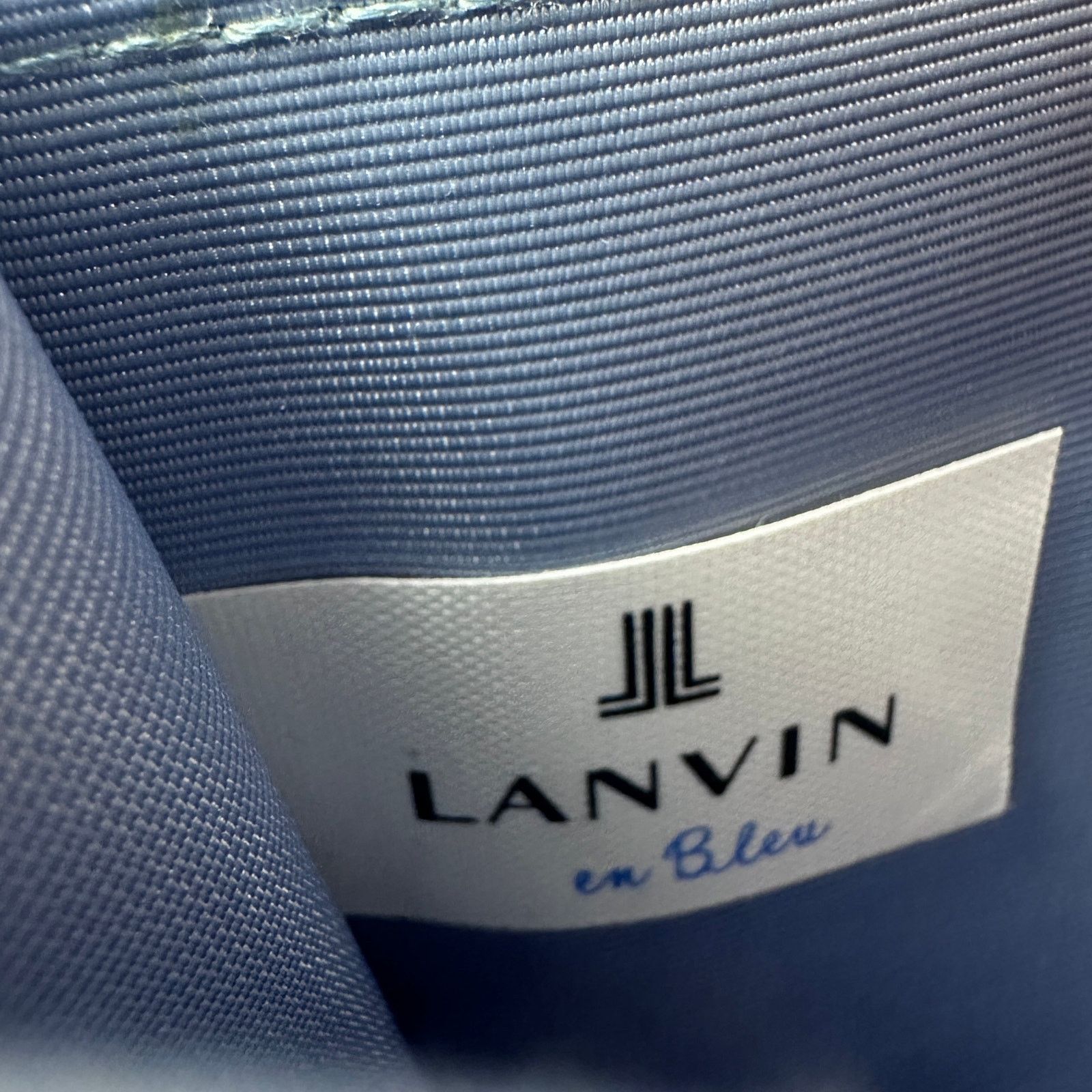 Lanvin en Bleu Baby Blue Clutch Wallet Size ONE SIZE - 6 Thumbnail