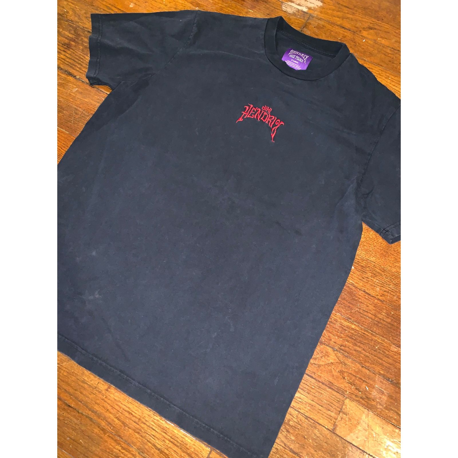 Jimi Hendrix Jimi Hendrix Shoe Palace Woodstock T Shirt Black XL Portrait Size US XL / EU 56 / 4 - 6 Thumbnail