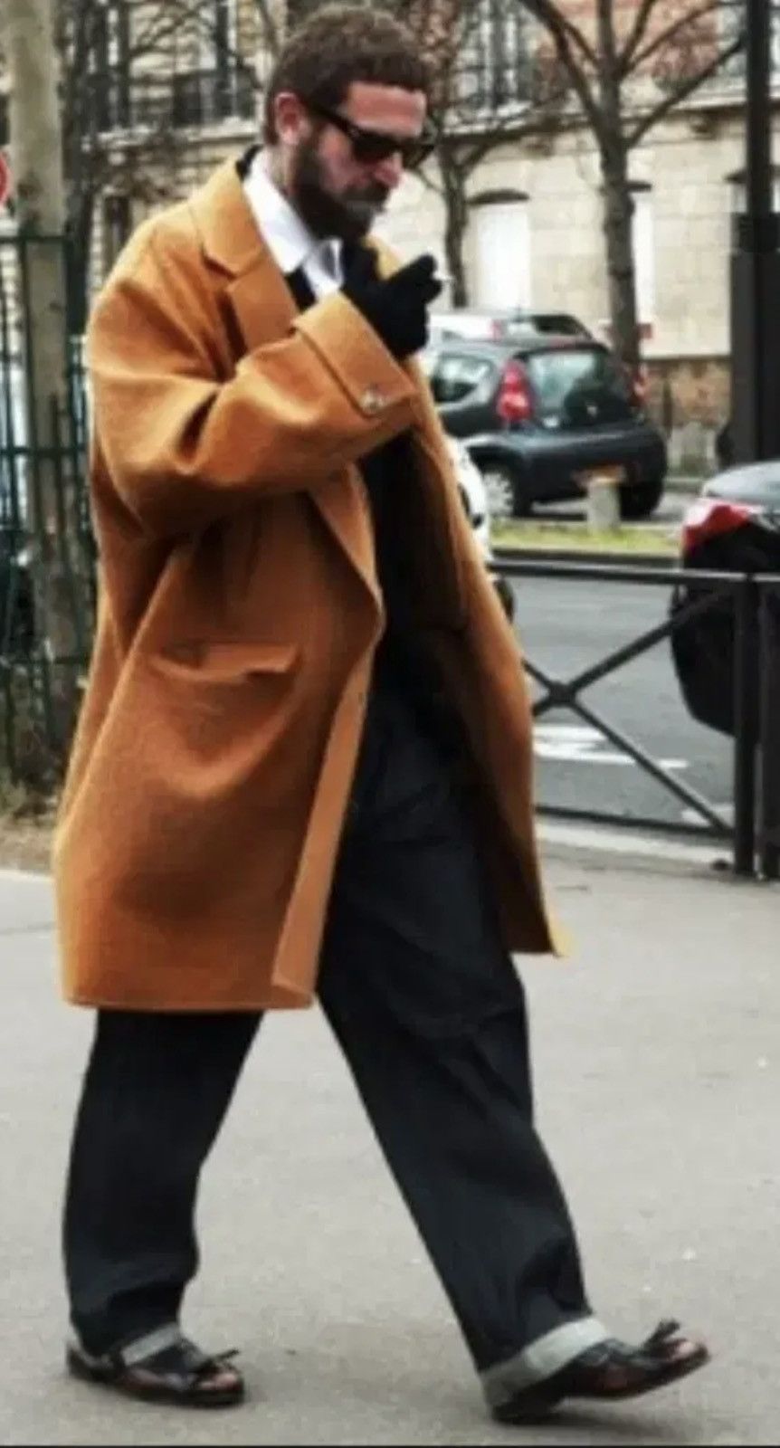 Yves Saint Laurent OVERSIZED COCOON SHAPED COAT BY STEFANO PILATI Size US L / EU 52-54 / 3 - 3 Thumbnail
