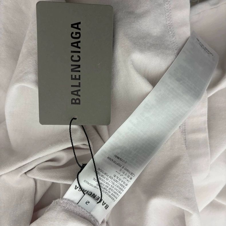 Balenciaga Balenciaga White cover rubber strip deletion line short sl Size US M / EU 48-50 / 2 - 4 Thumbnail
