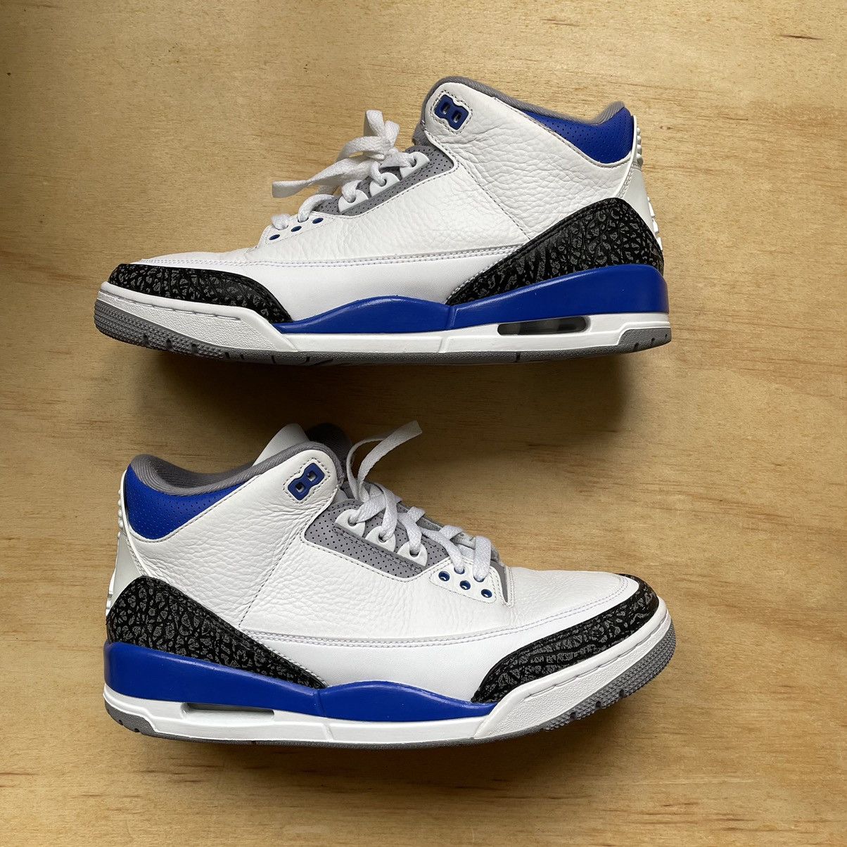 Jordan Brand Air Jordan 3 'Racer Blue' Size US 10 / EU 43 - 2 Thumbnail