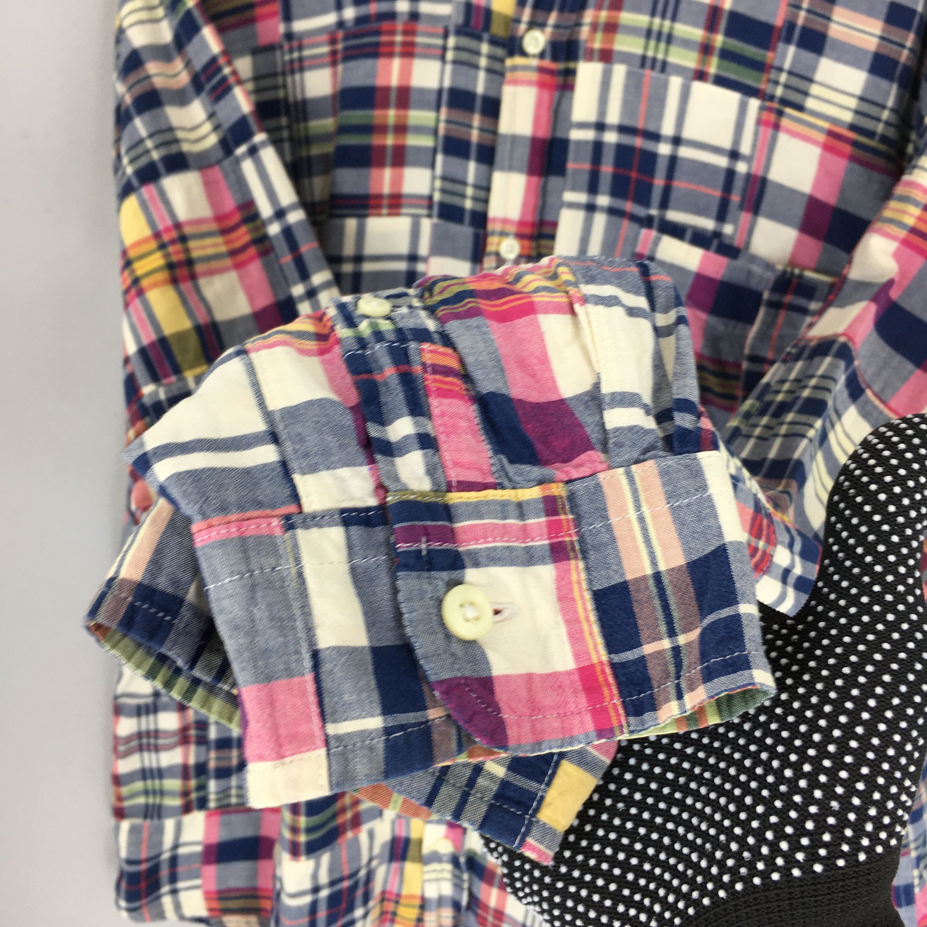 Flannel Vintage American Living Patchwork Flannel Shirt XXLarge Size US XXL / EU 58 / 5 - 5 Thumbnail