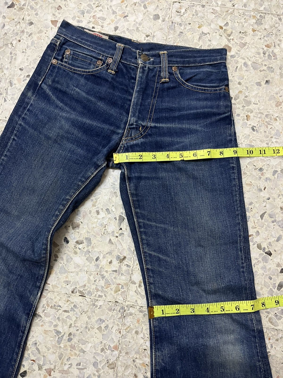 Edwin × Vintage Vintage flare bell bottom bootcut jeans Edwin zipper scovill Size US 26 / EU 42 - 9 Thumbnail