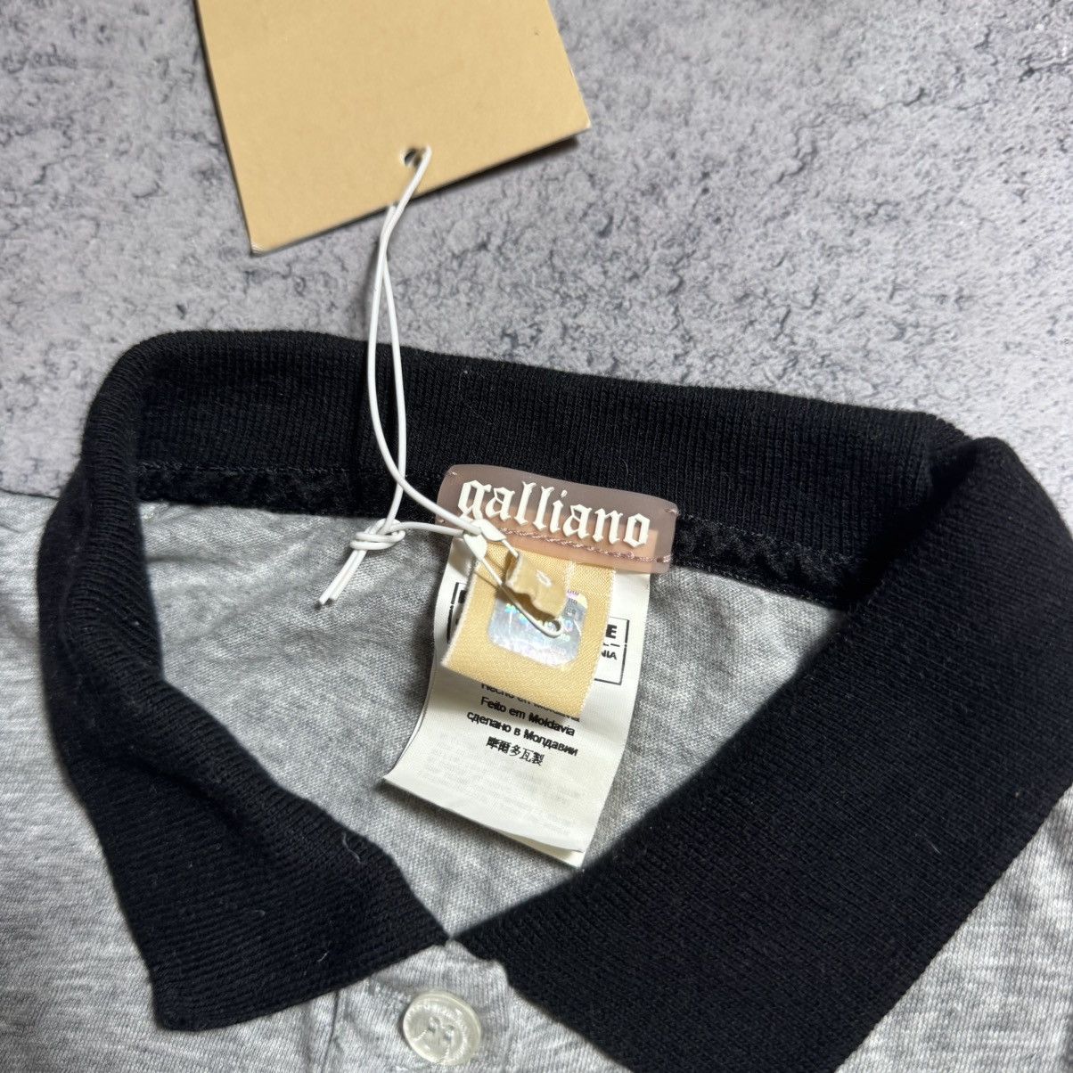 John Galliano NEW Galliano Rare Polo T-Shirt Size S / US 4 / IT 40 - 5 Thumbnail