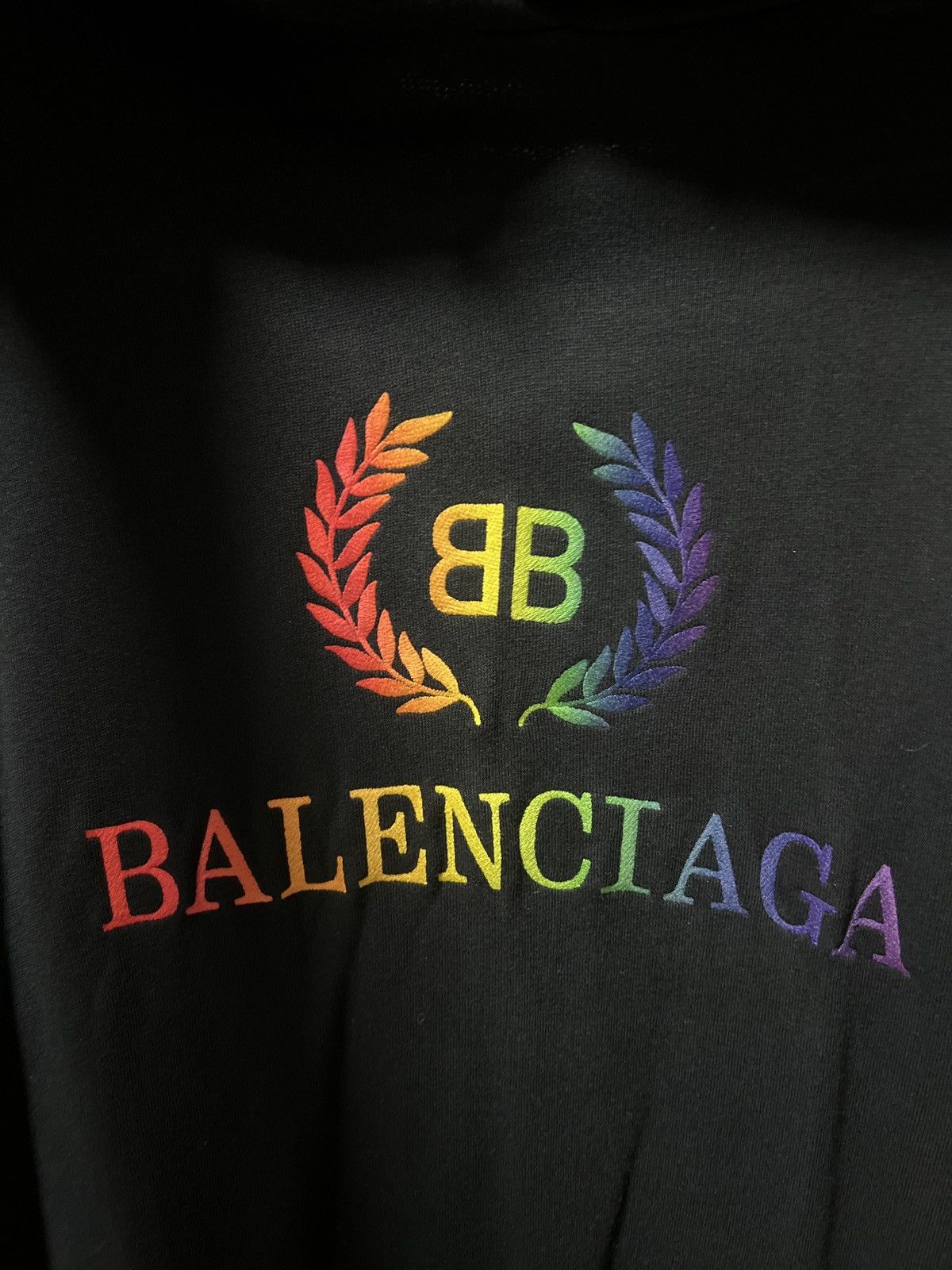 Balenciaga Balenciaga BB rainbow hoodie Size US XXS / EU 40 - 3 Thumbnail