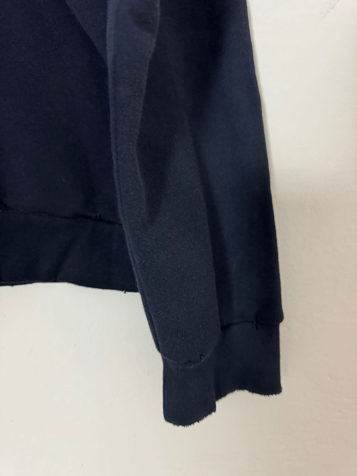 Balenciaga FW21 - NO COMMENT - Heavy Oversize Hoodie Runway Royal Blue Size US L / EU 52-54 / 3 - 14 Thumbnail