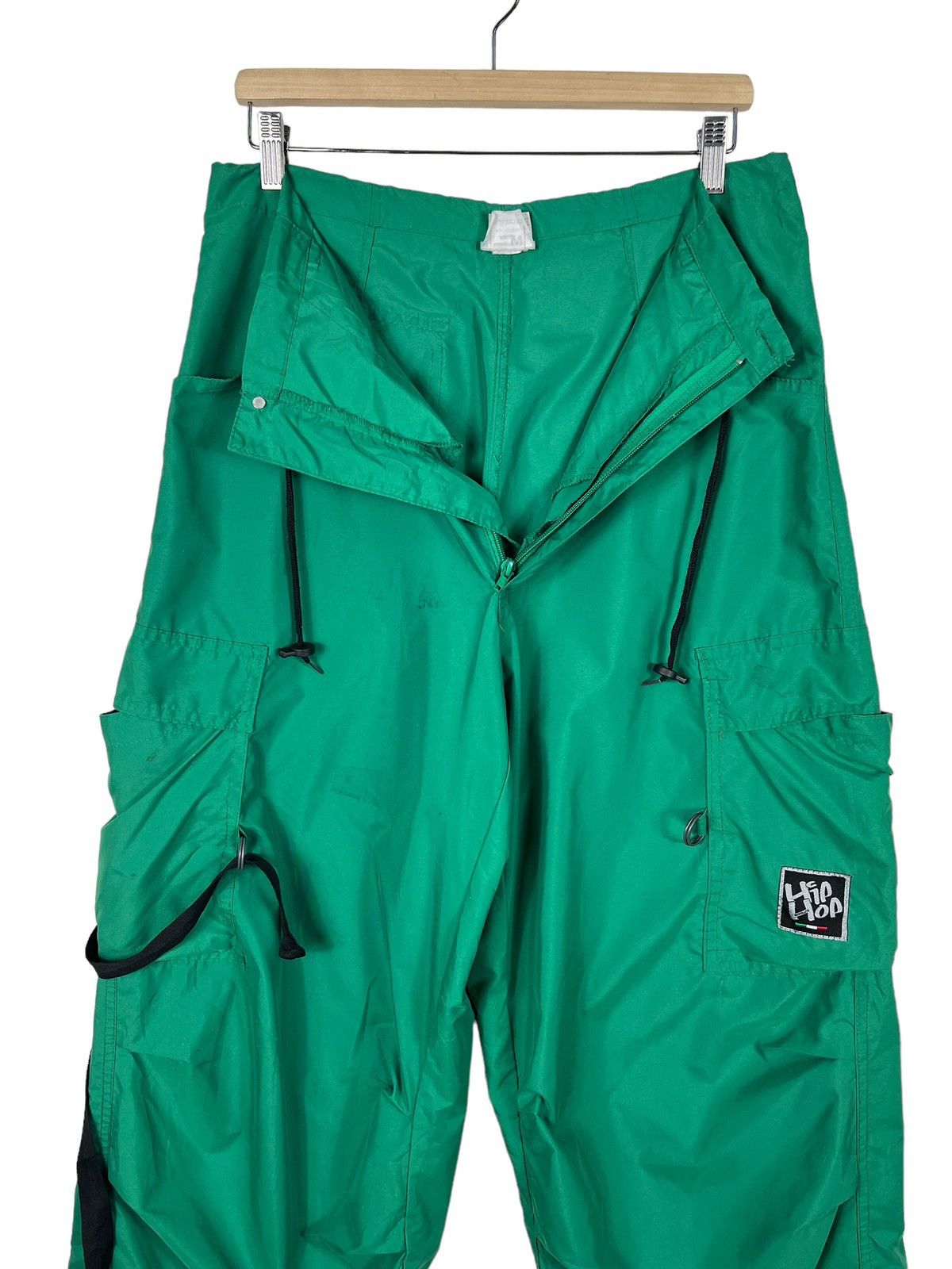 Japanese Brand 🔥 ANNILUCE HIP HOP CARGO PARACHUTE DRAWSTRING MADE IN ITALY Size US 32 / EU 48 - 12 Thumbnail