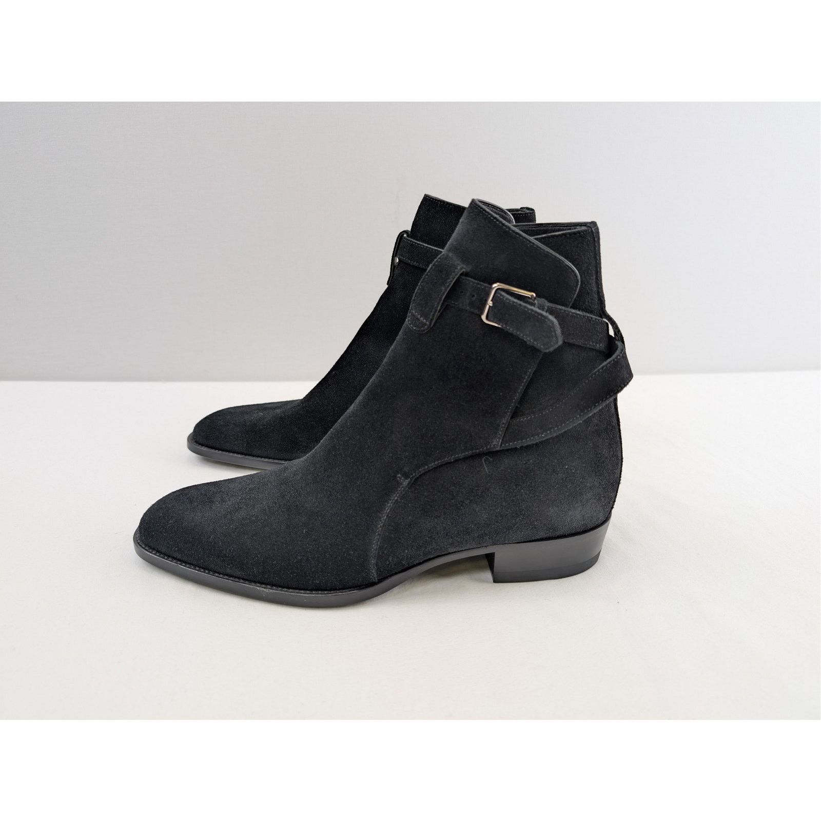 Saint Laurent Paris o1rshd1 Otterproof Wyatt 30 Jodhpur Boots in Nero Size US 7 / EU 40 - 9 Thumbnail