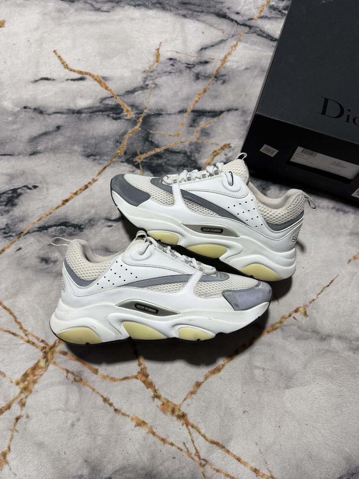 Dior Dior B22 Triple White Silver - Sz10US Size US 10 / EU 43 - 3 Thumbnail