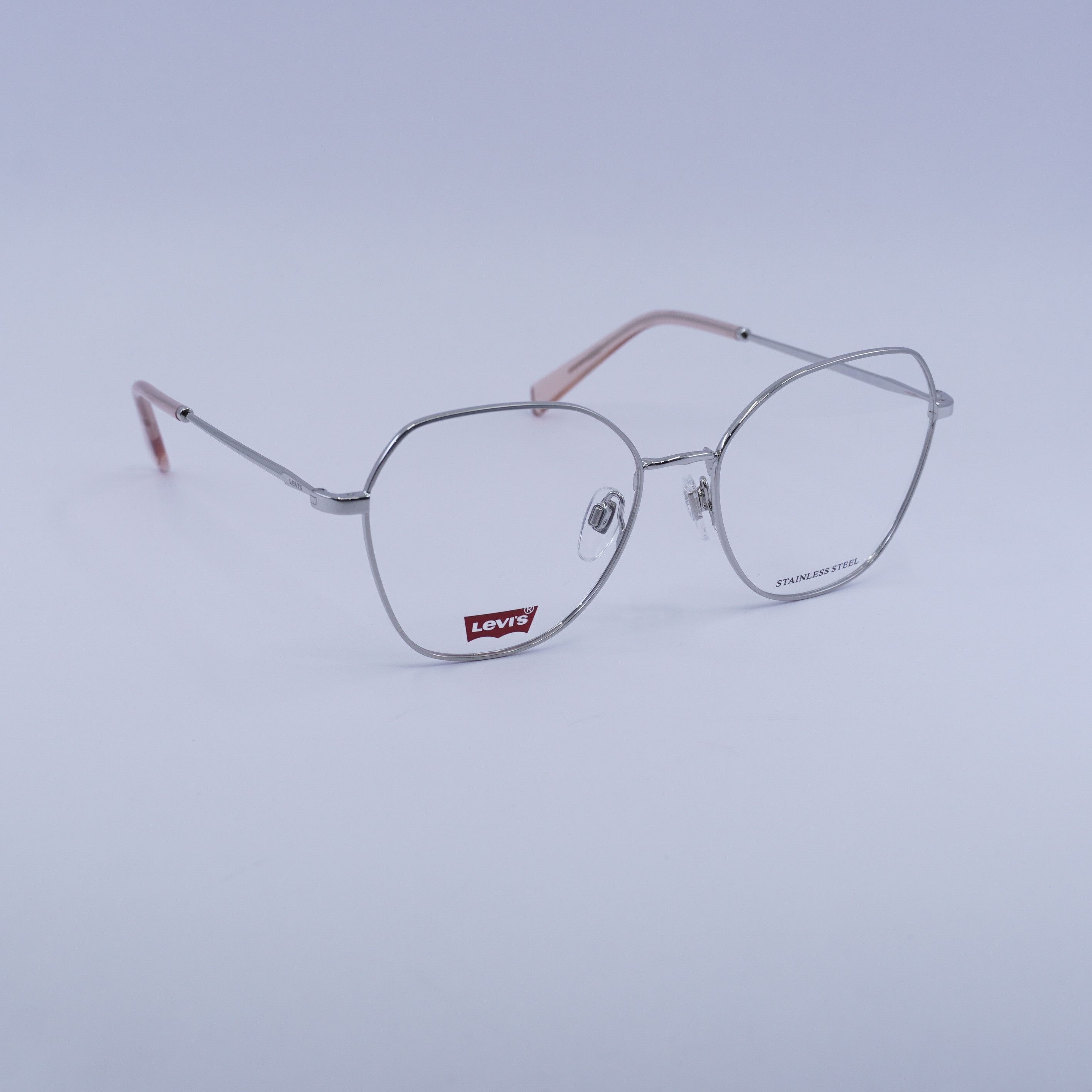 Levi's Levis LV5038 0010 00 Sunglasses Palladium 54mm Geometric Size ONE SIZE - 4 Thumbnail