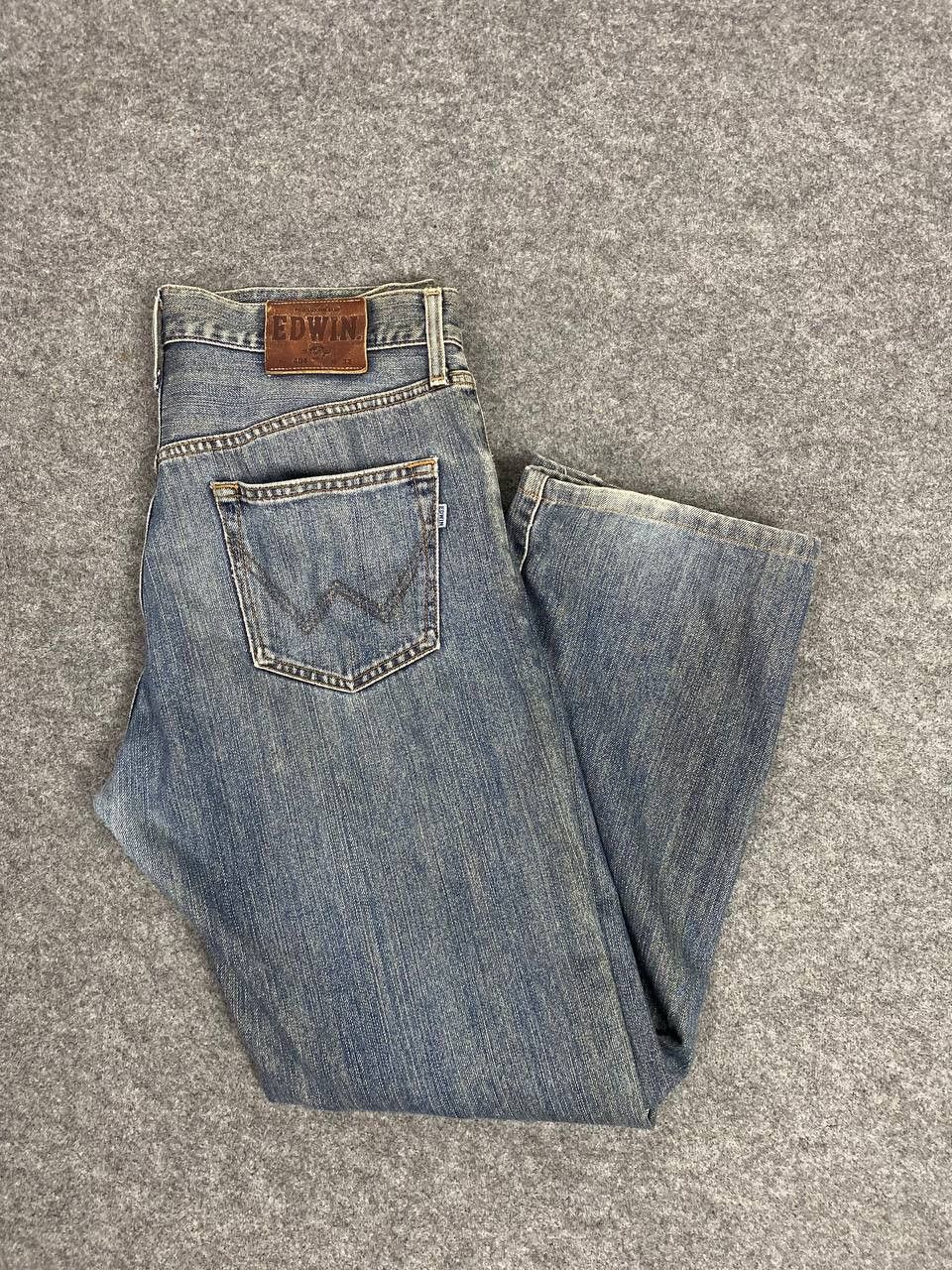 Edwin vintage edwin 404 rusty style denim nice design Size US 34 / EU 50 - 1 Thumbnail