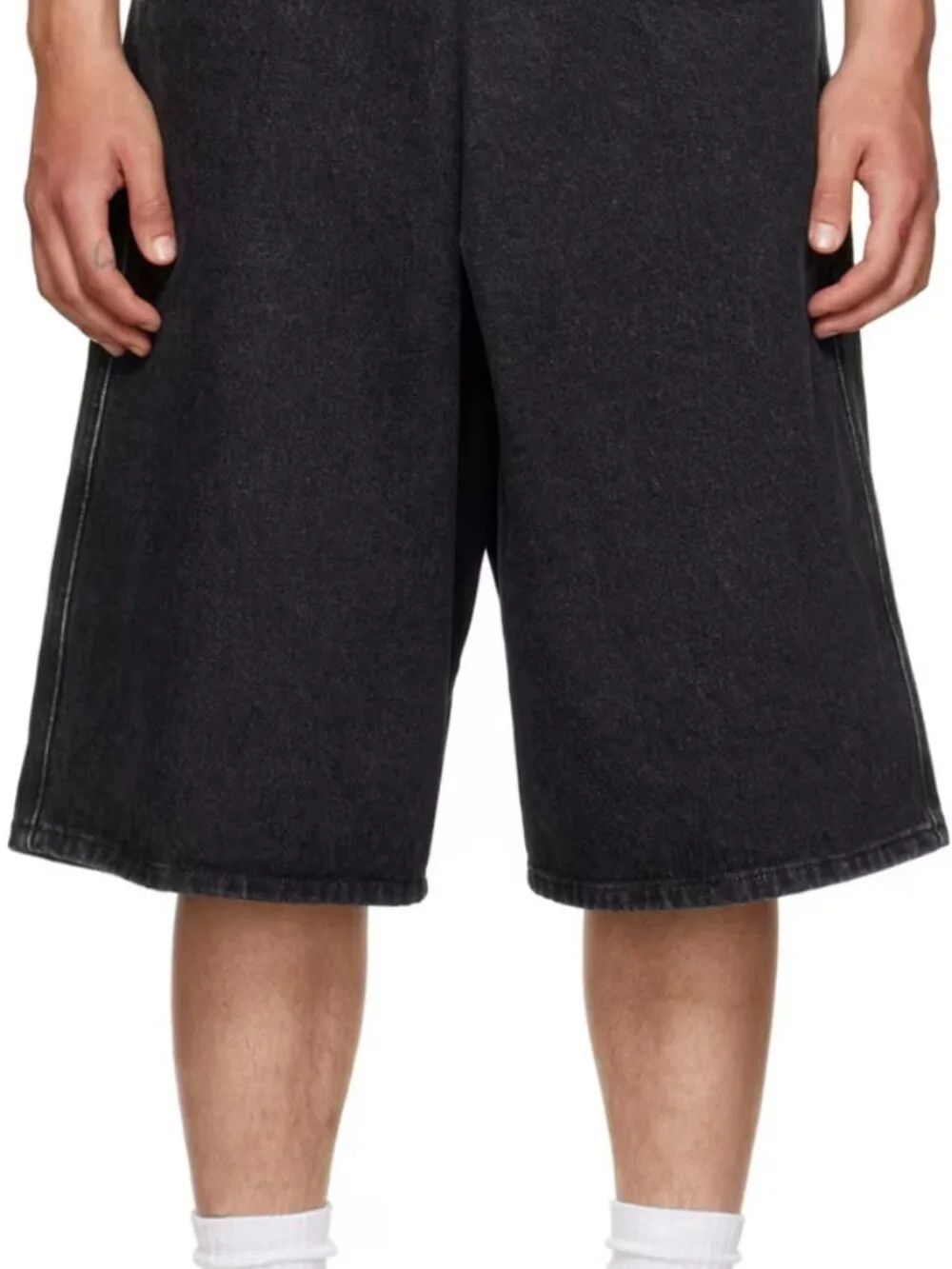 LUU DAN Luu Dan Denim Twist Shorts Size US 34 / EU 50 - 5 Thumbnail