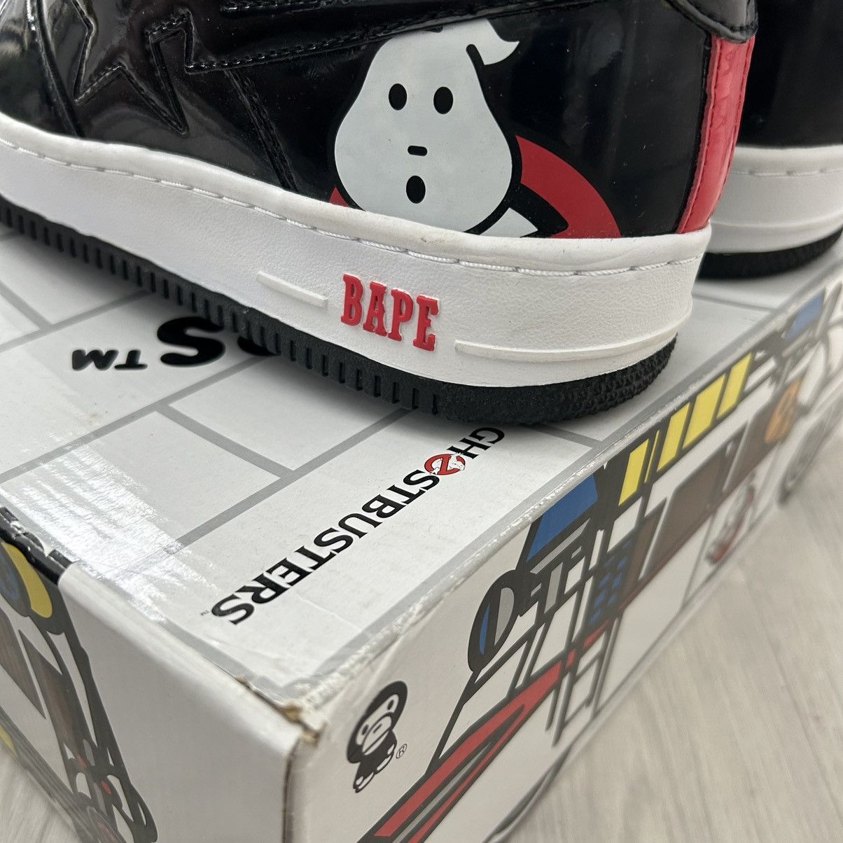 Bape VERY RARE OG 2009 A BATHING APE X GHOSTBUSTERS LOS ANGELES Size US 10.5 / EU 43-44 - 6 Thumbnail