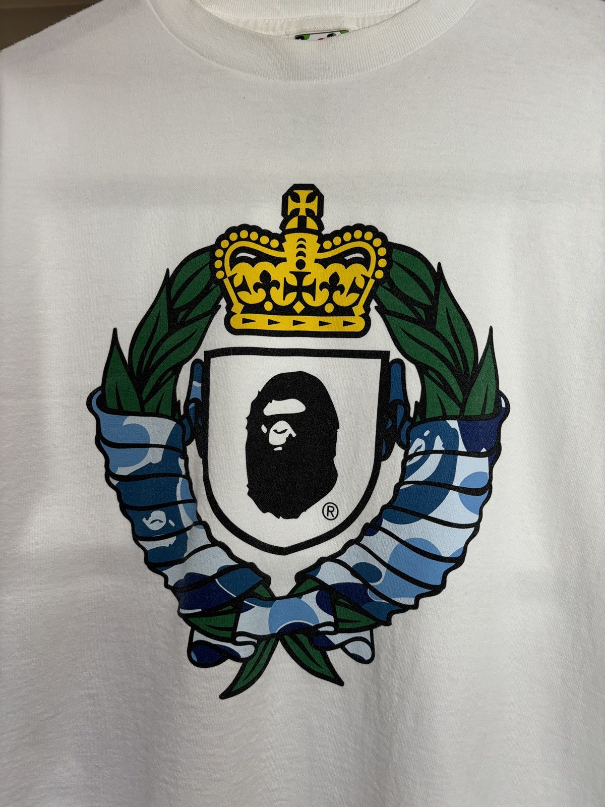 Bape Bape Head Crown Vintage Rare Japanese Tee Size US M / EU 48-50 / 2 - 2 Thumbnail