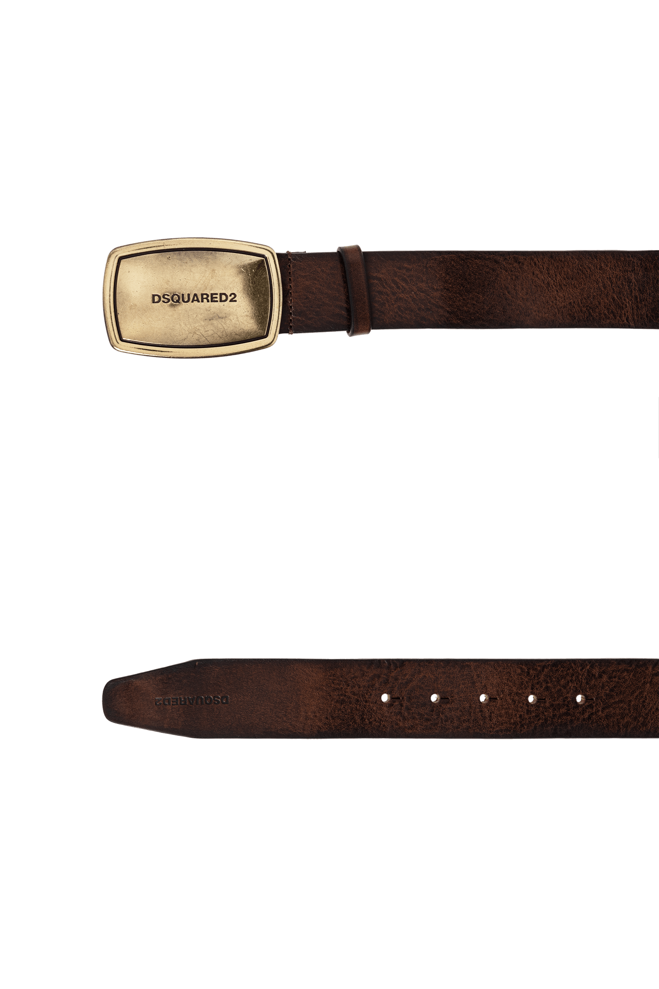Dsquared2 o1s22i1n0325 Size: 105 / Vintage Belt in Brown Size 40 - 4 Thumbnail