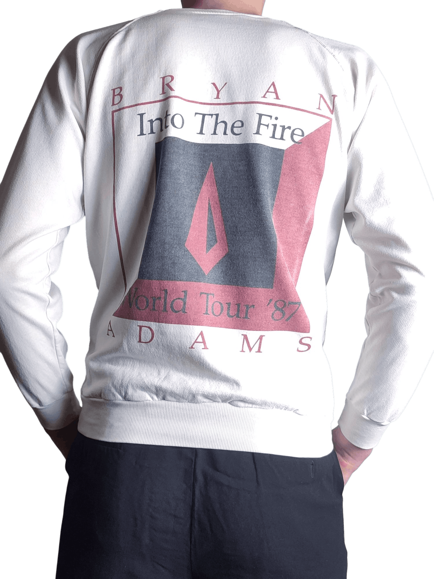 Band Tees 1987 Bryan Adams Into the Fire Tour Sweatshirt Size US S / EU 44-46 / 1 - 5 Thumbnail