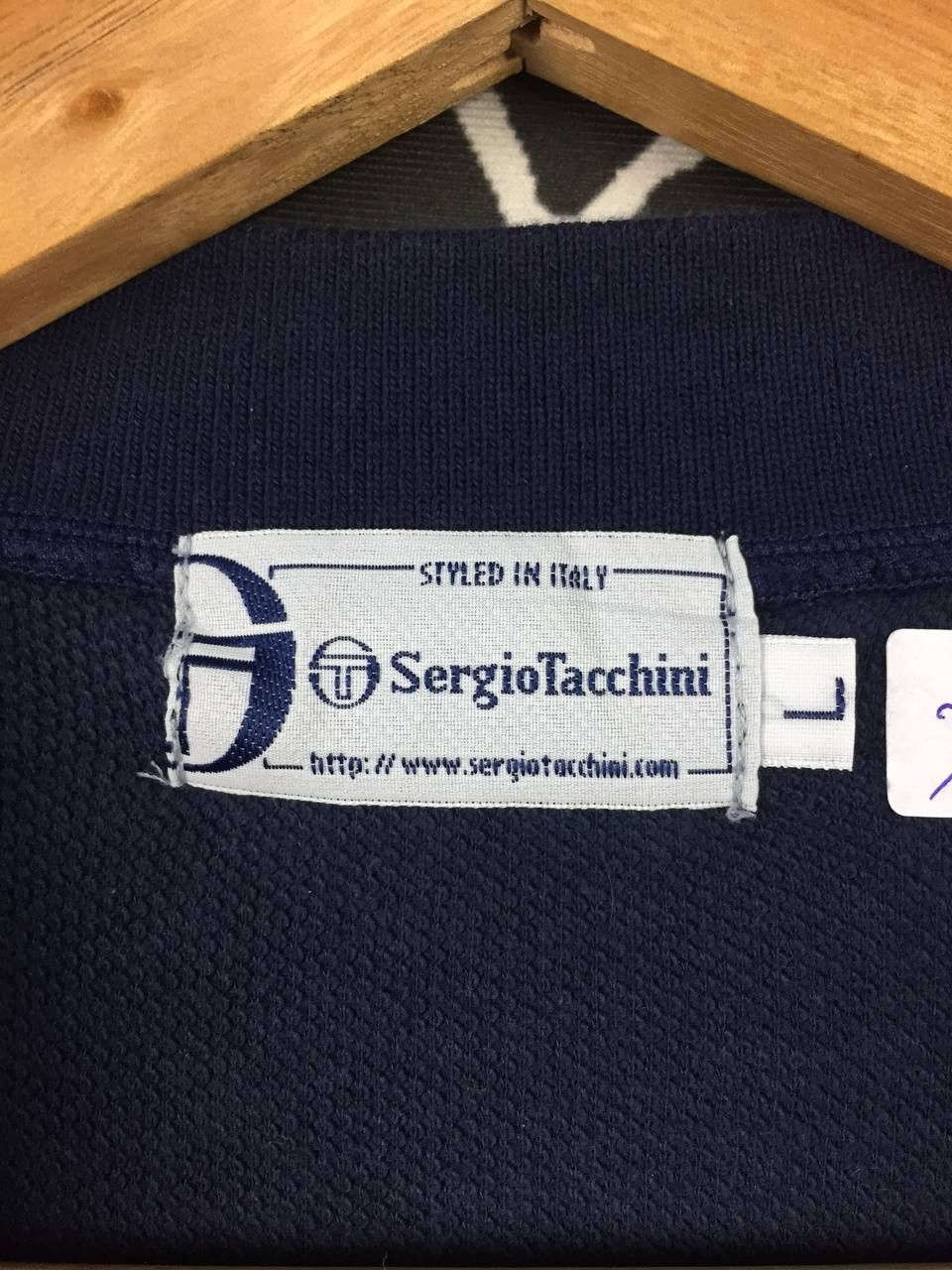 Sergio Tacchini Vtg Sergio Tacchini Casual Knitted Vest Size US L / EU 52-54 / 3 - 9 Thumbnail